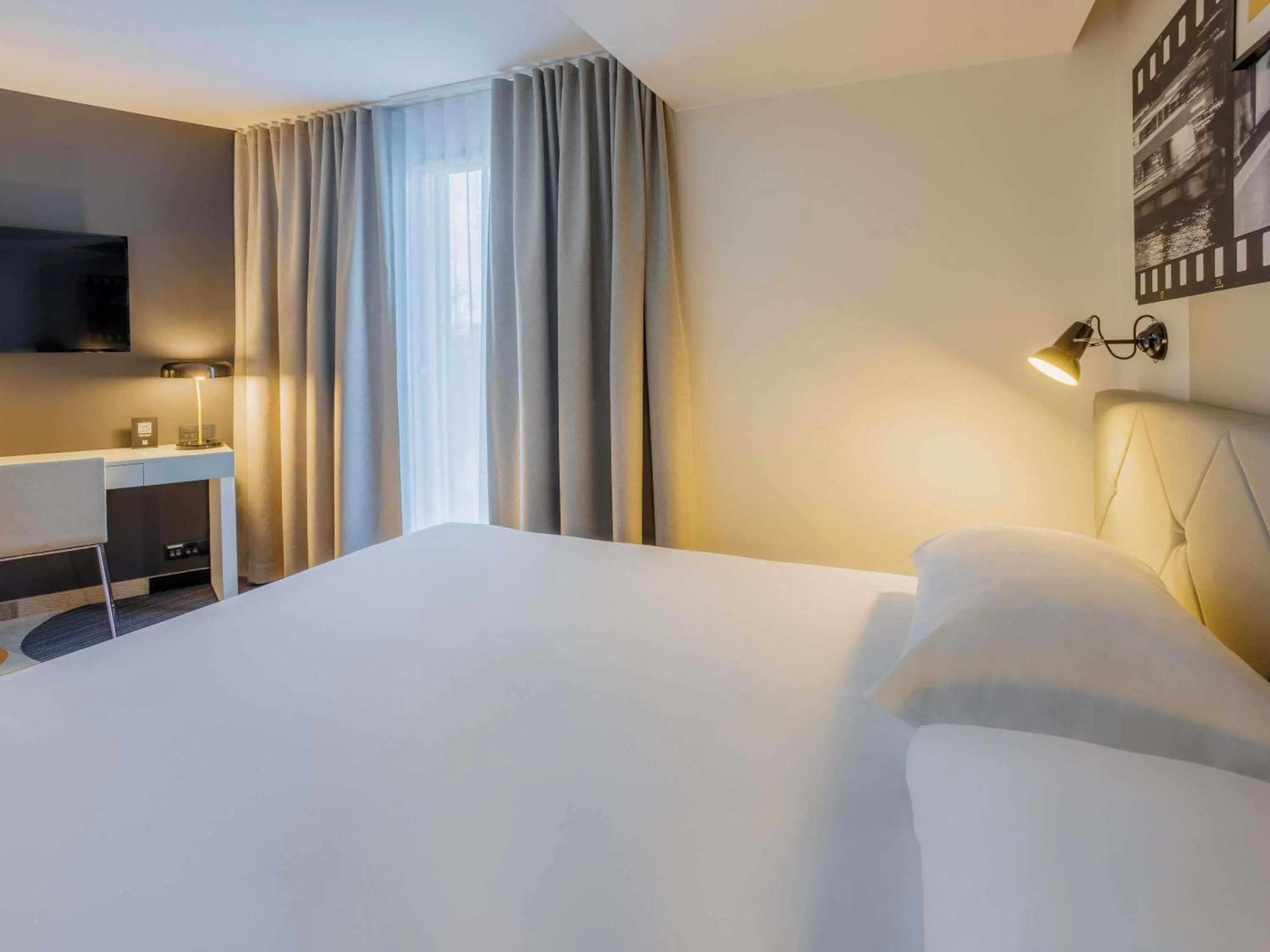 Bedroom, Bed in ibis Styles Tallinn