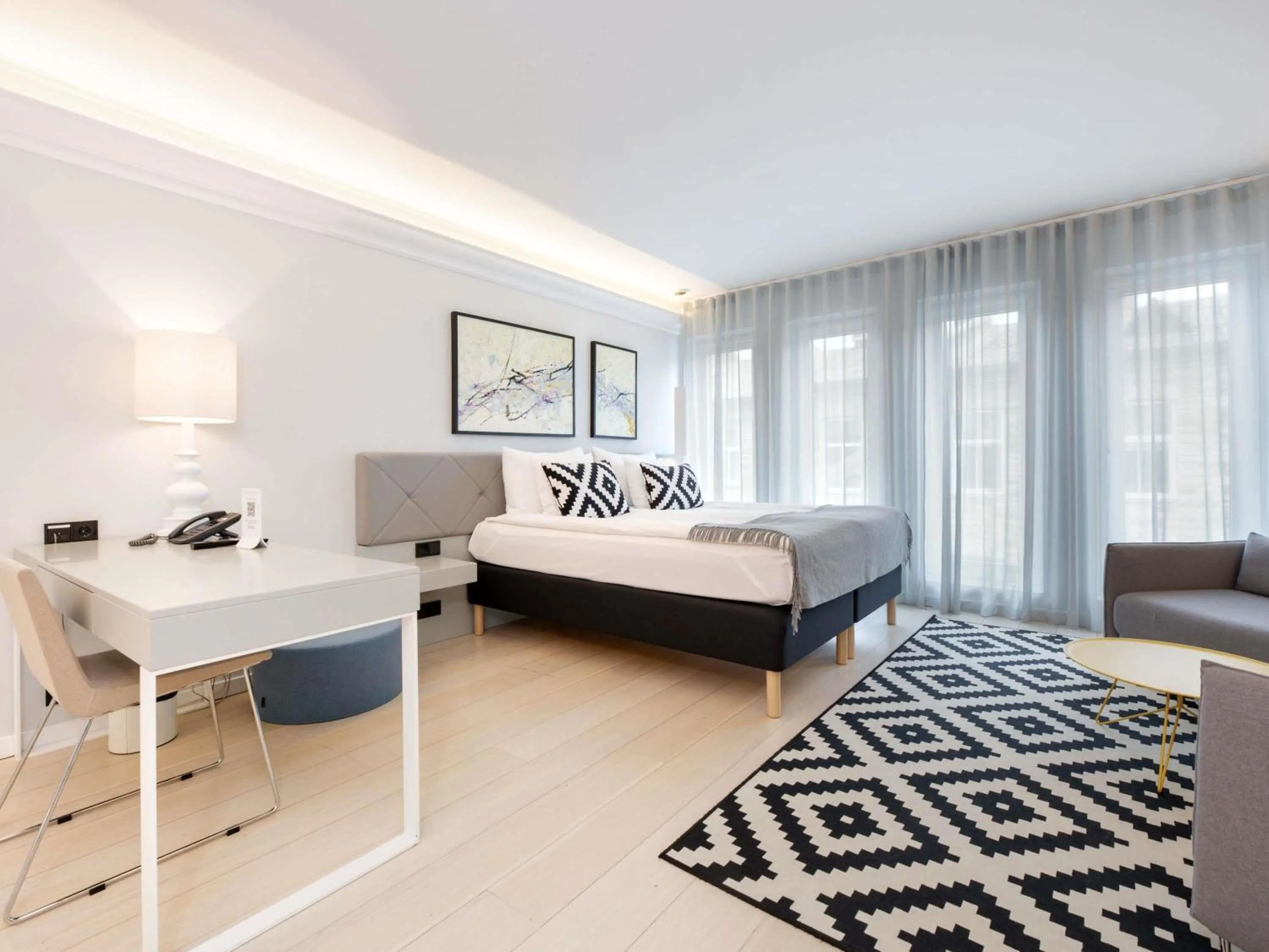 Bedroom, Bed in ibis Styles Tallinn