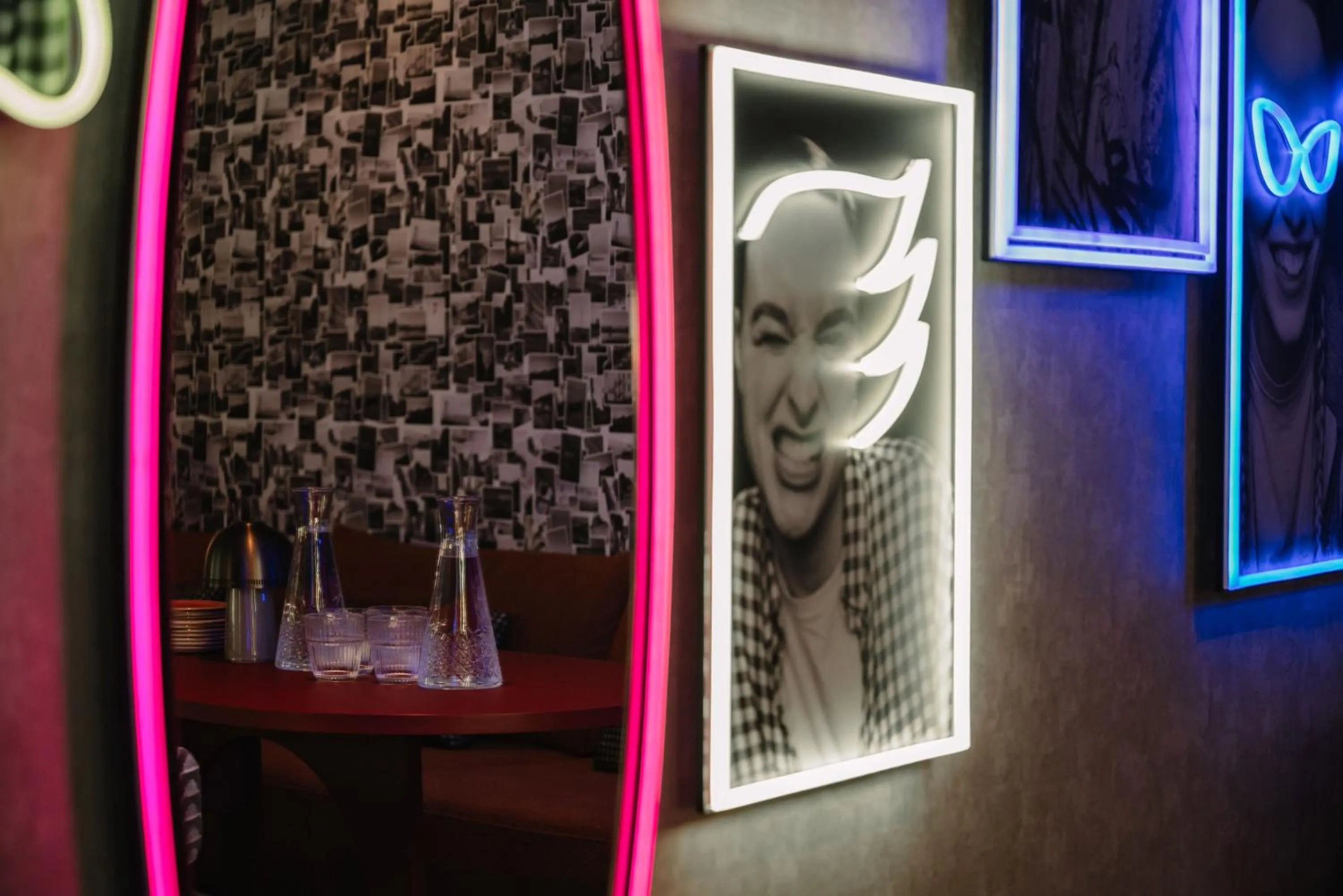 Decorative detail in ibis Styles Tallinn