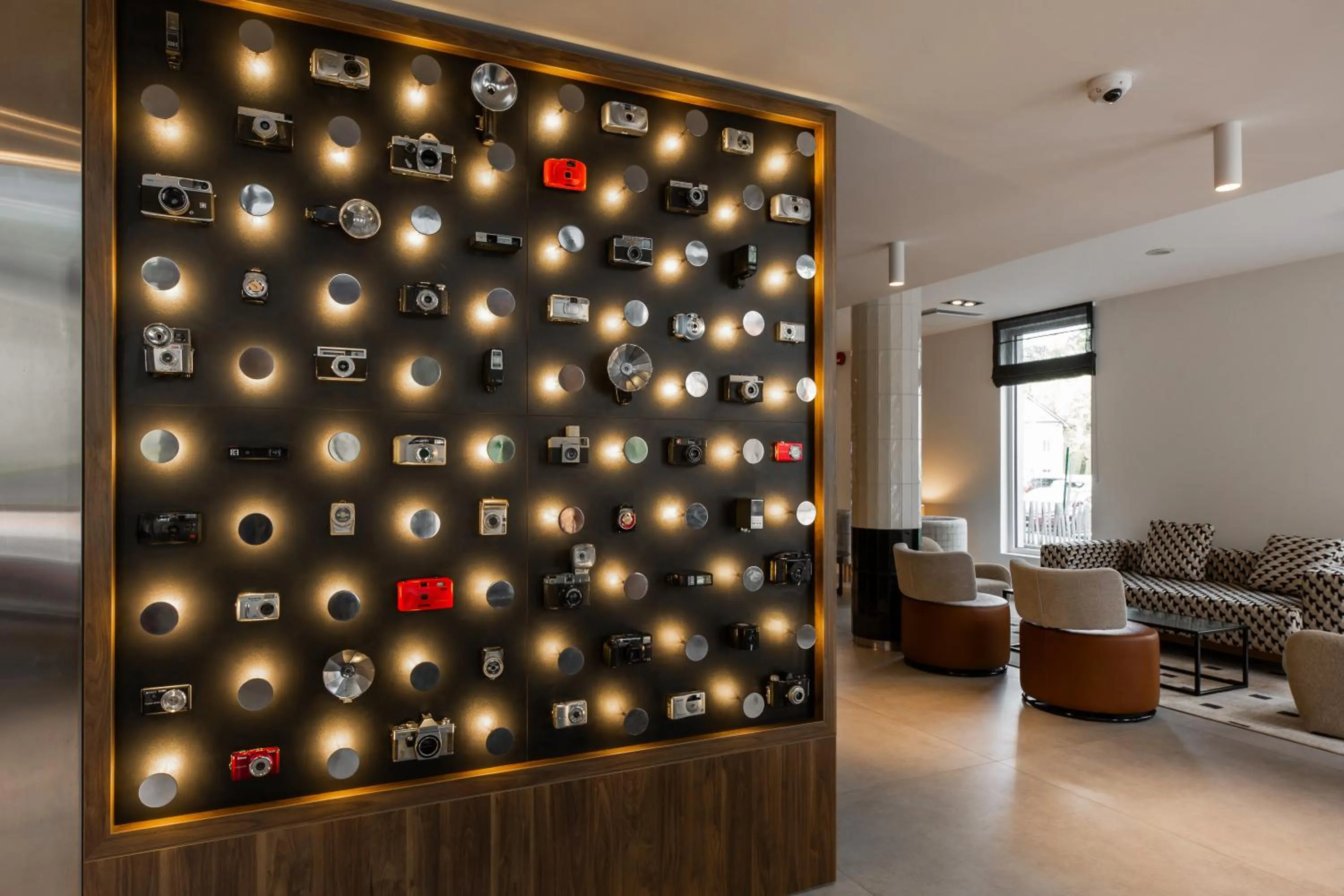 Decorative detail in ibis Styles Tallinn