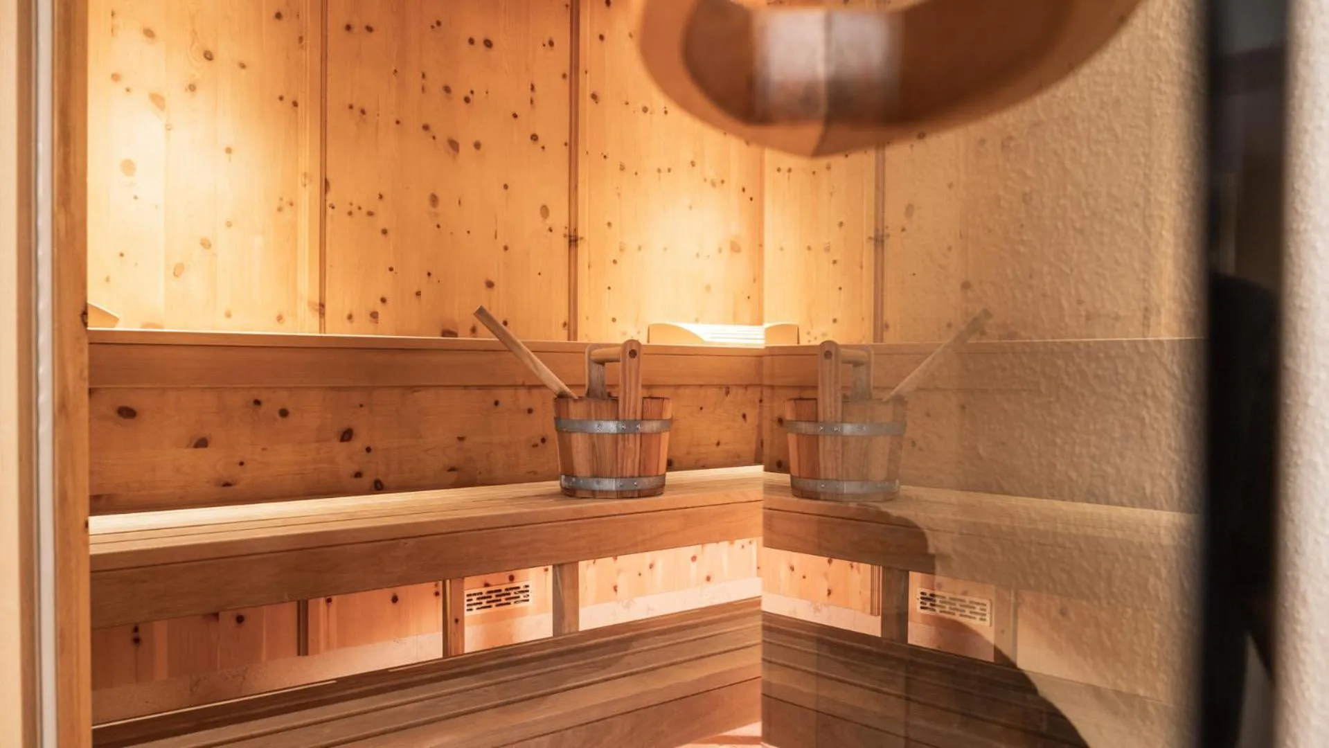 Sauna in Panorama Appartements