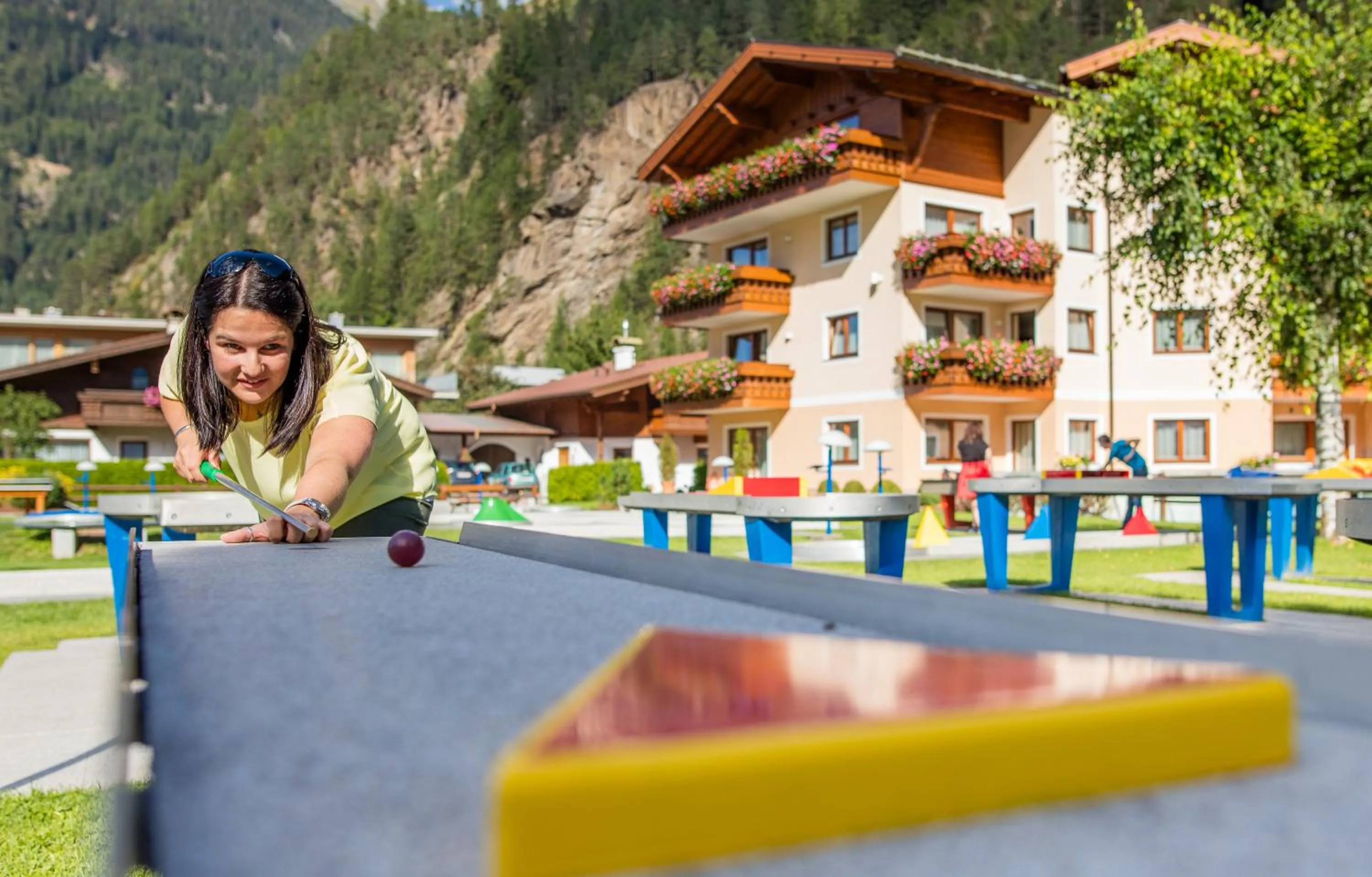 Minigolf in Panorama Appartements