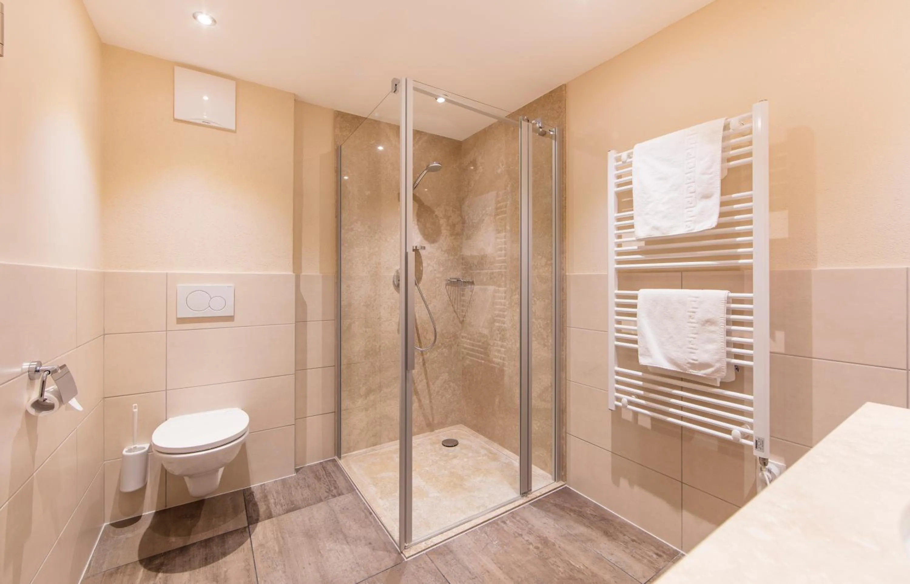 Bathroom in Panorama Appartements