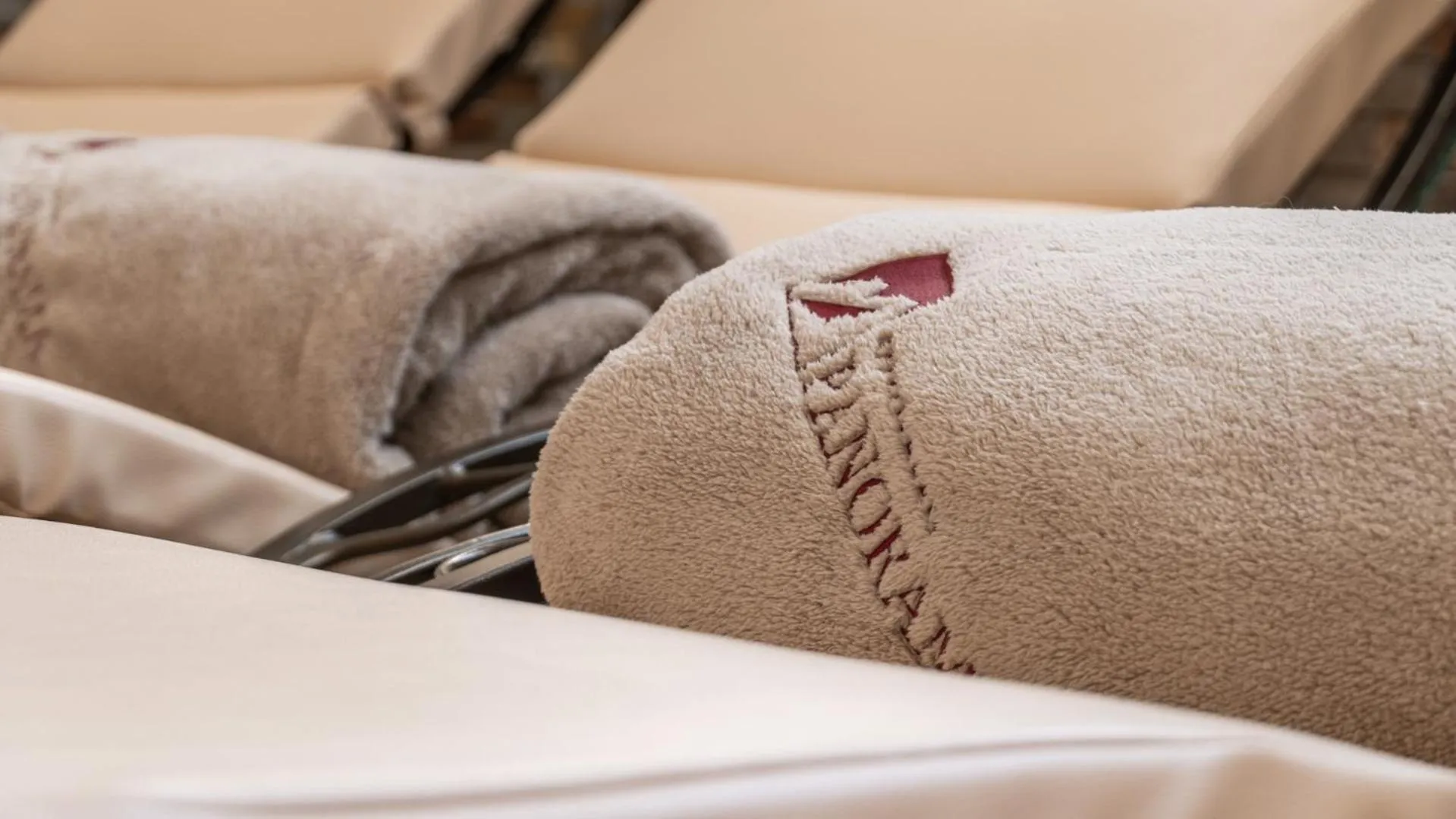 Spa and wellness centre/facilities, Bed in Panorama Appartements