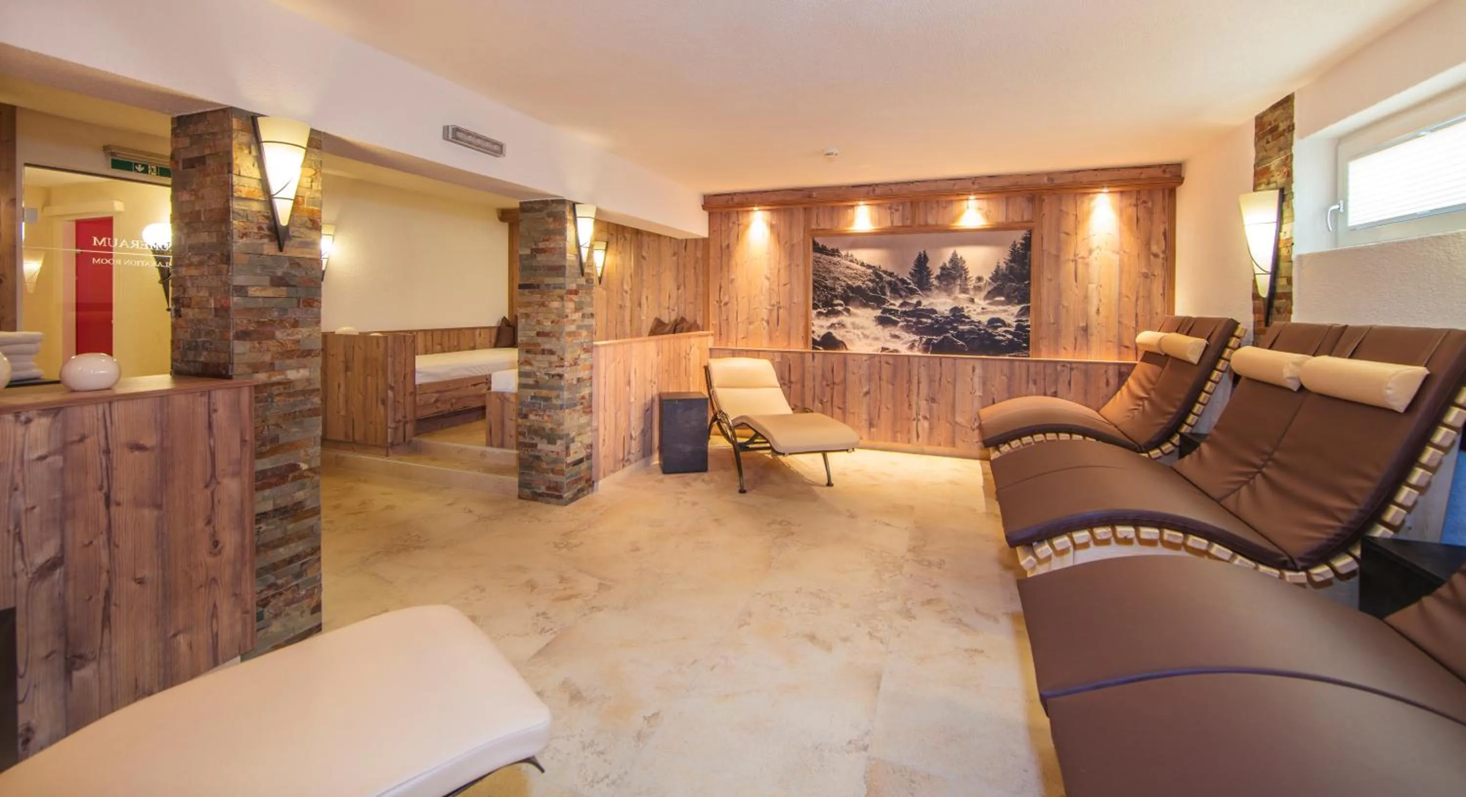 Sauna in Panorama Appartements