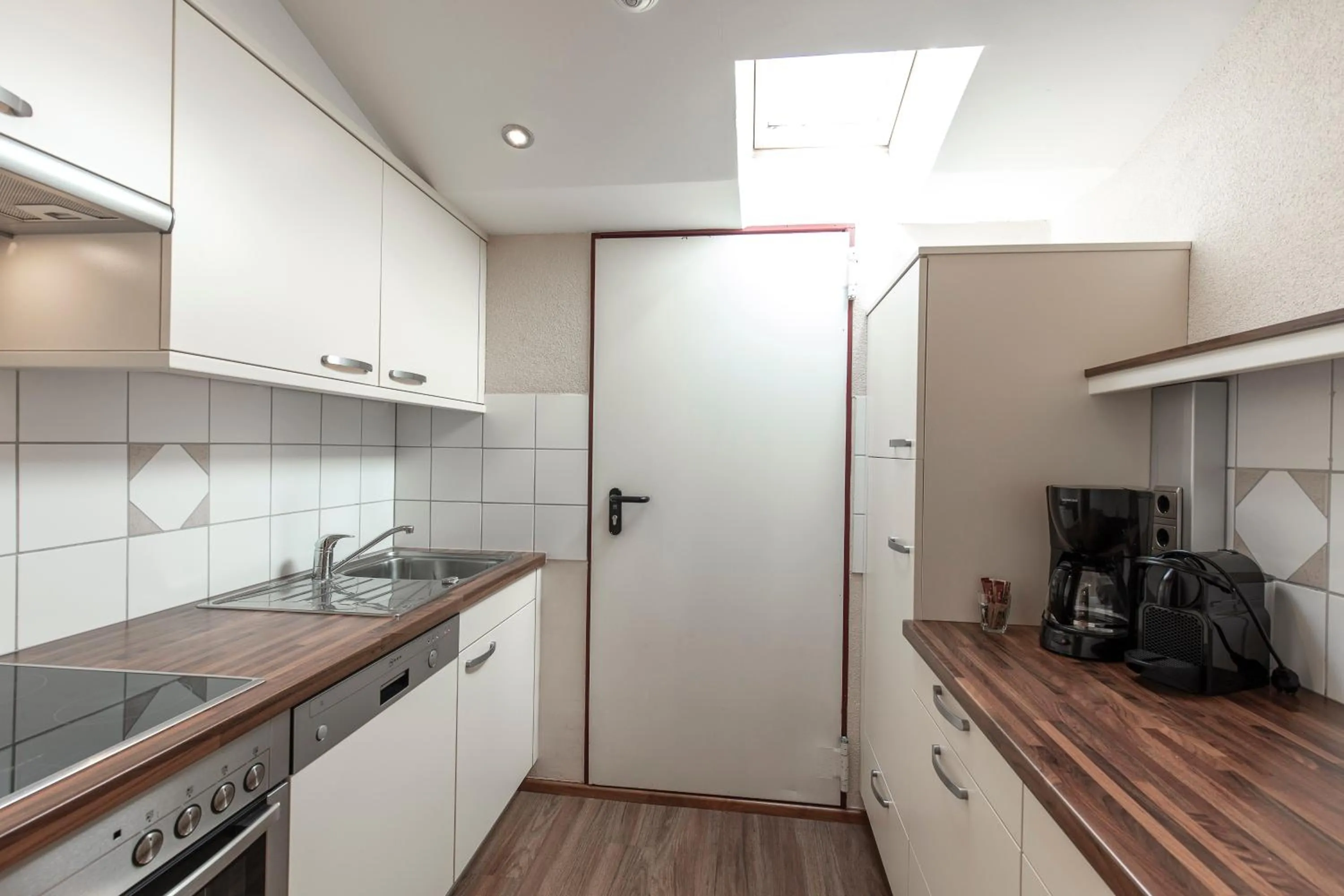 Kitchen or kitchenette in Panorama Appartements