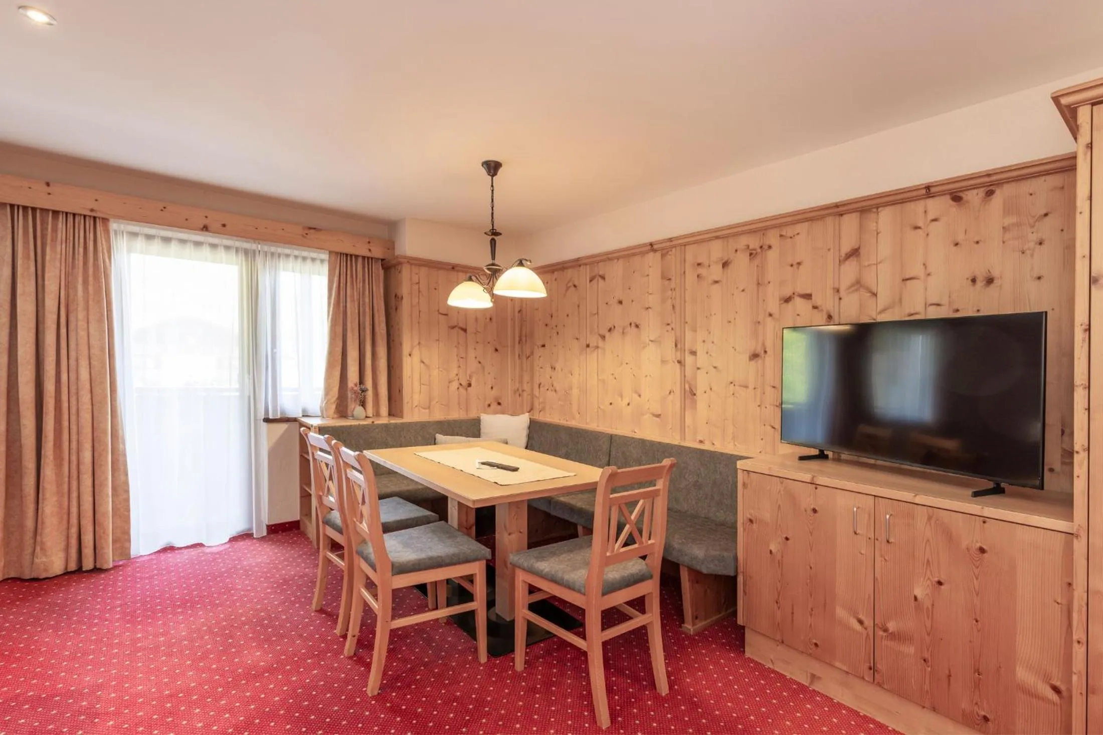 Living room in Panorama Appartements