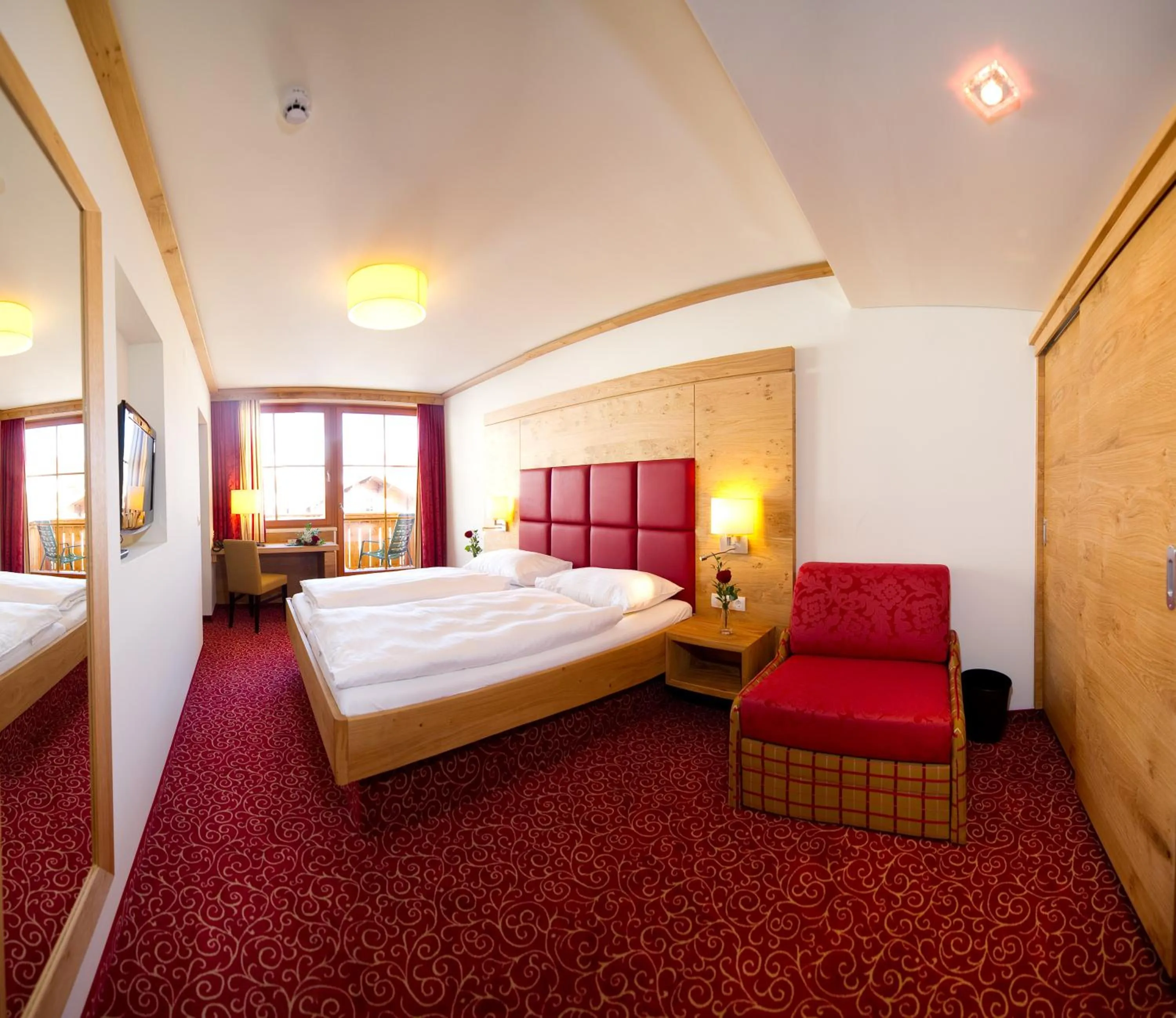 Bedroom, Bed in Hotel Roslehen