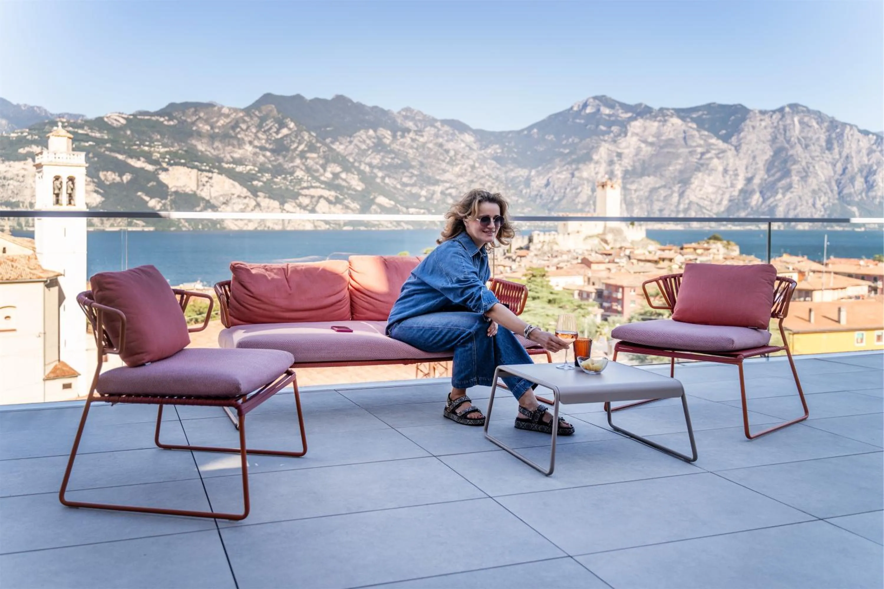 Balcony/Terrace in Hotel Diana