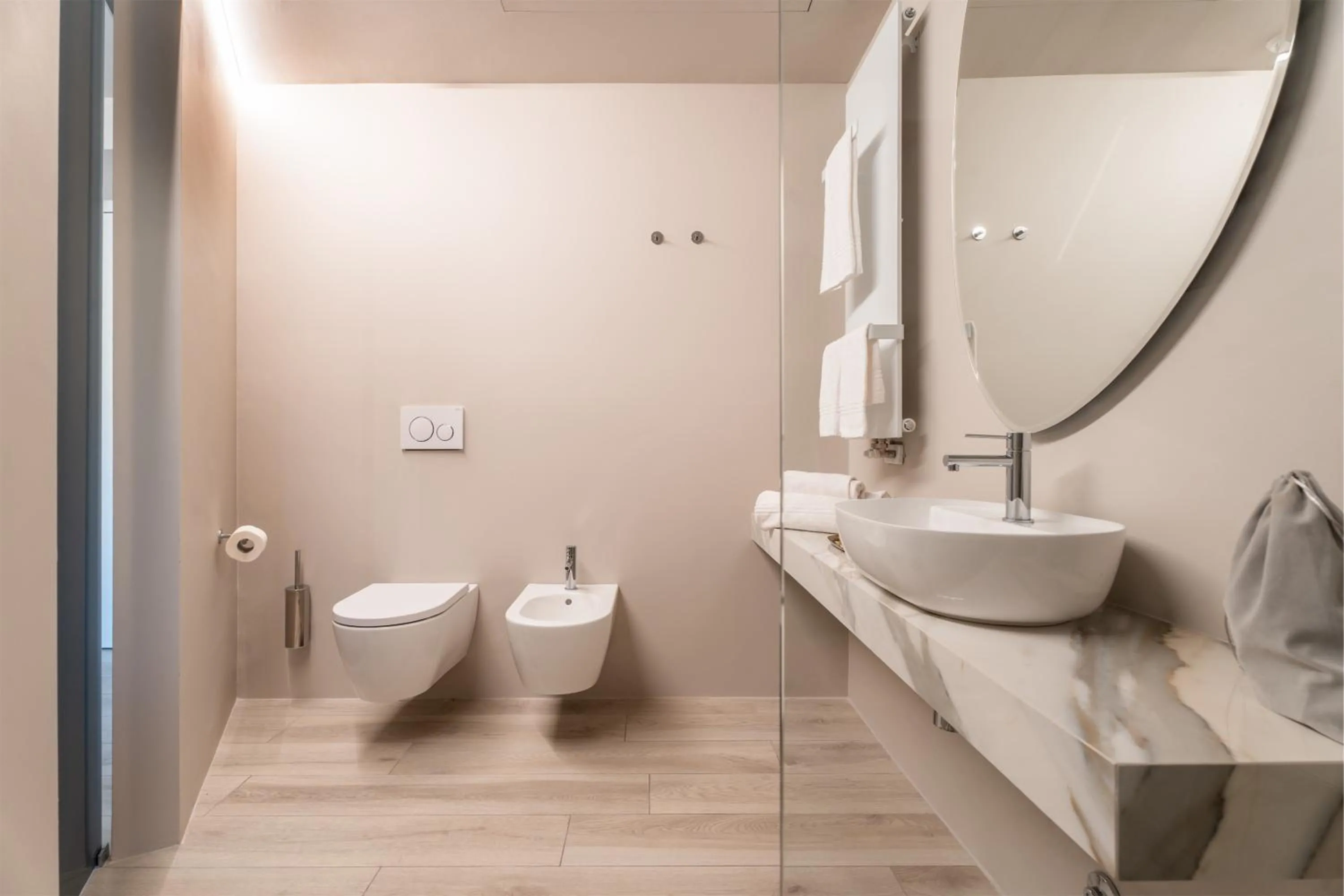 Bathroom in Hotel Diana