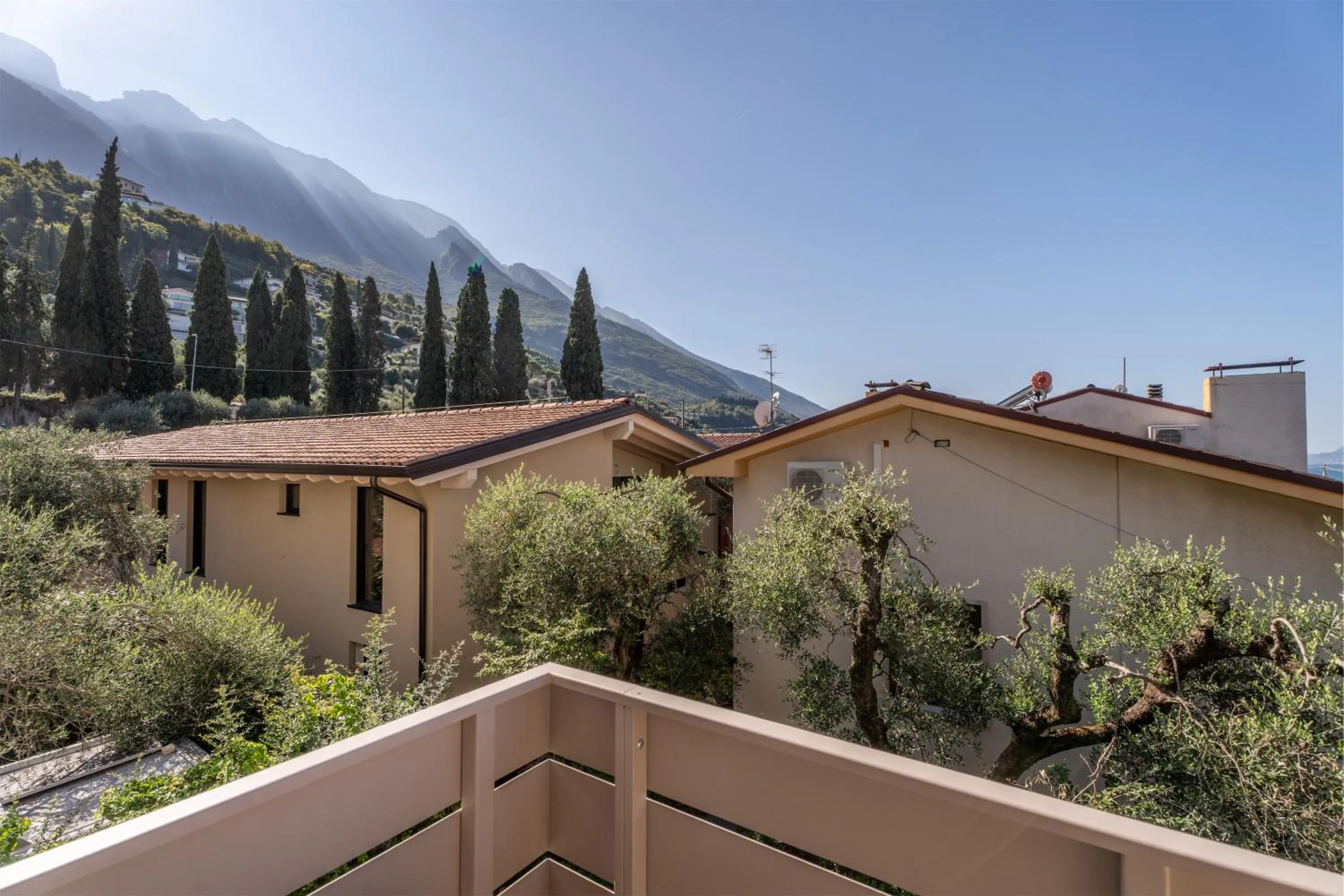 Garden view in Hotel Diana