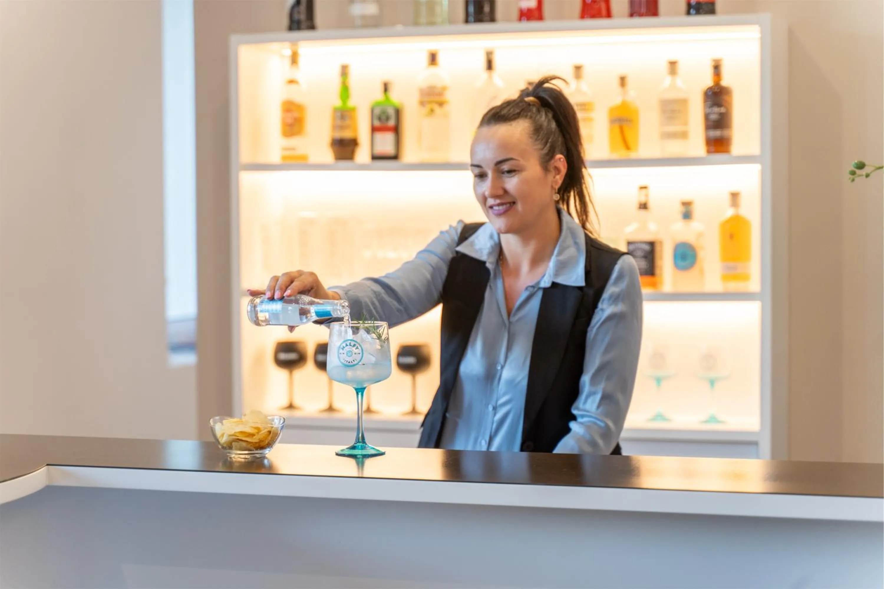 Lounge or bar in Hotel Diana