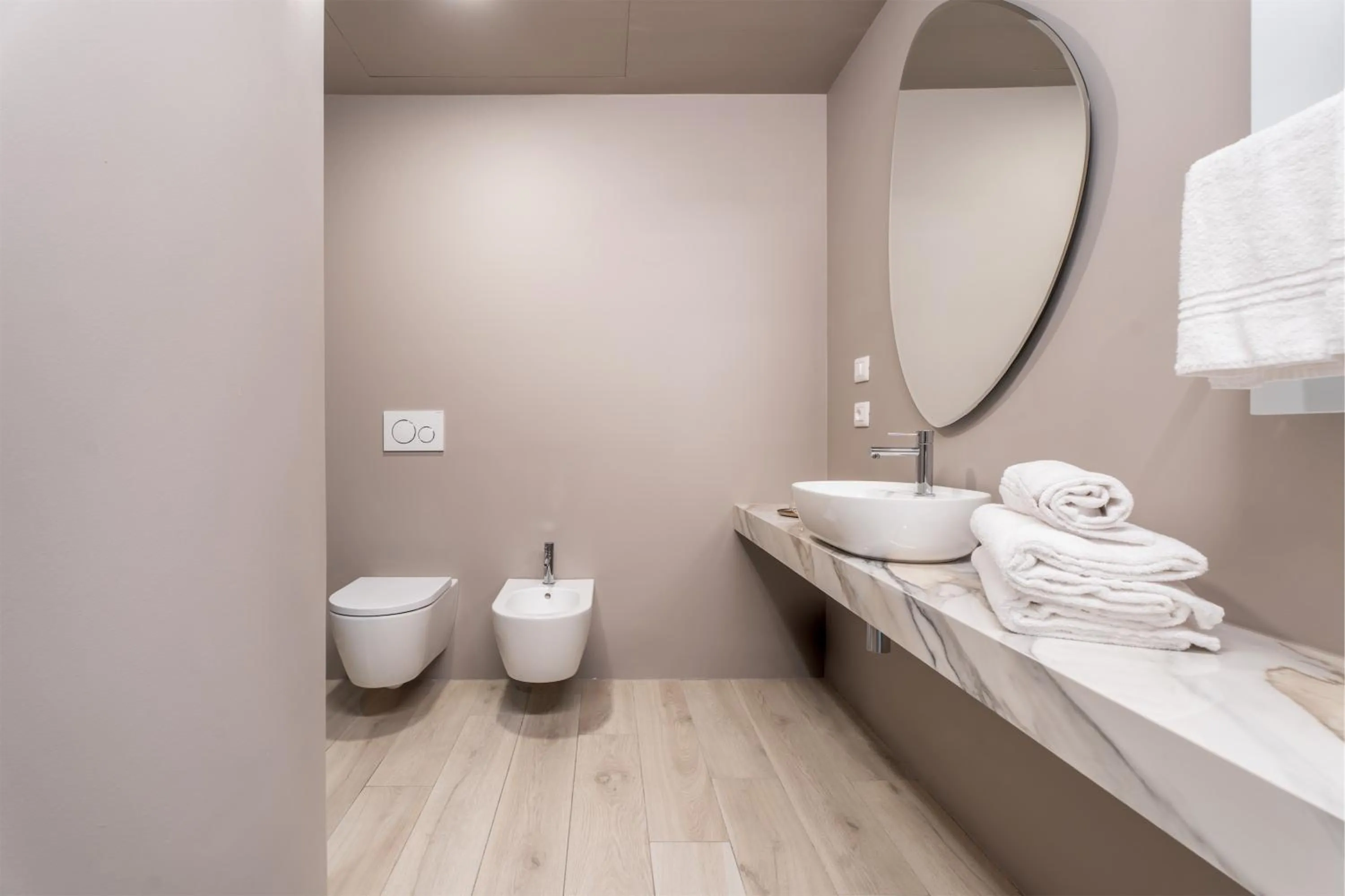 Bathroom in Hotel Diana