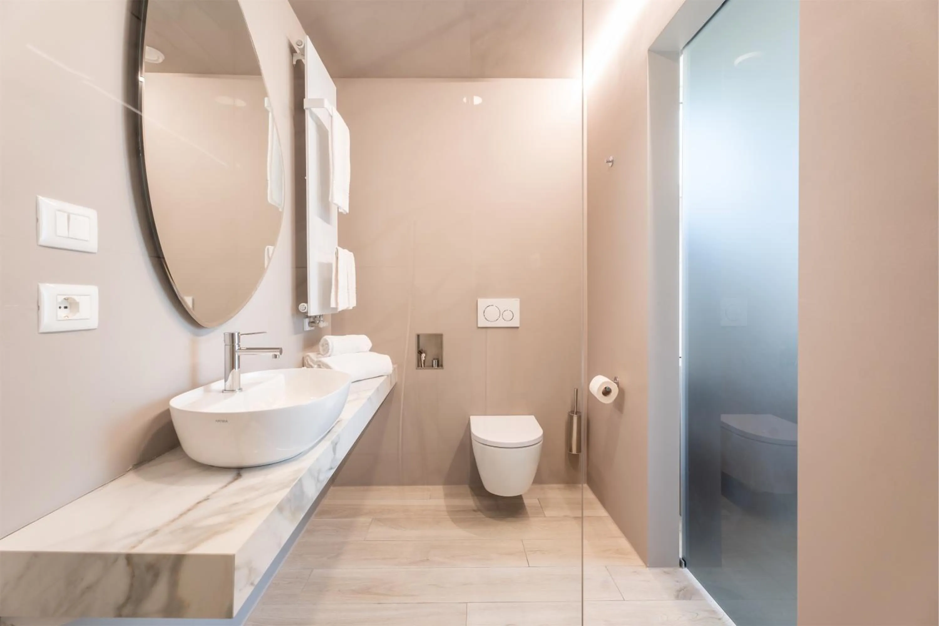 Bathroom in Hotel Diana