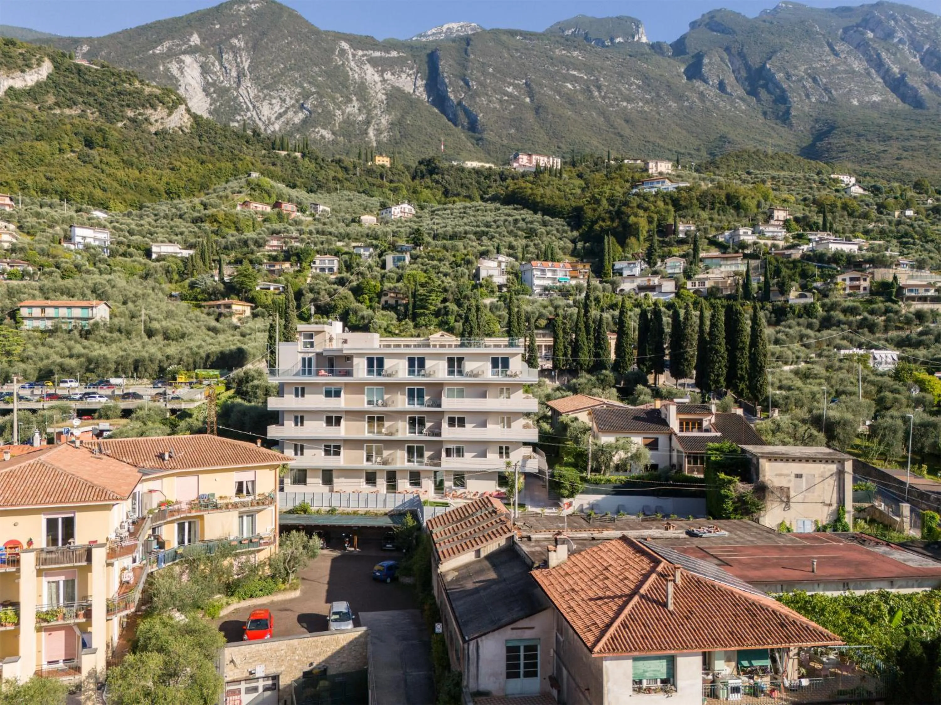 Property building in Hotel Diana
