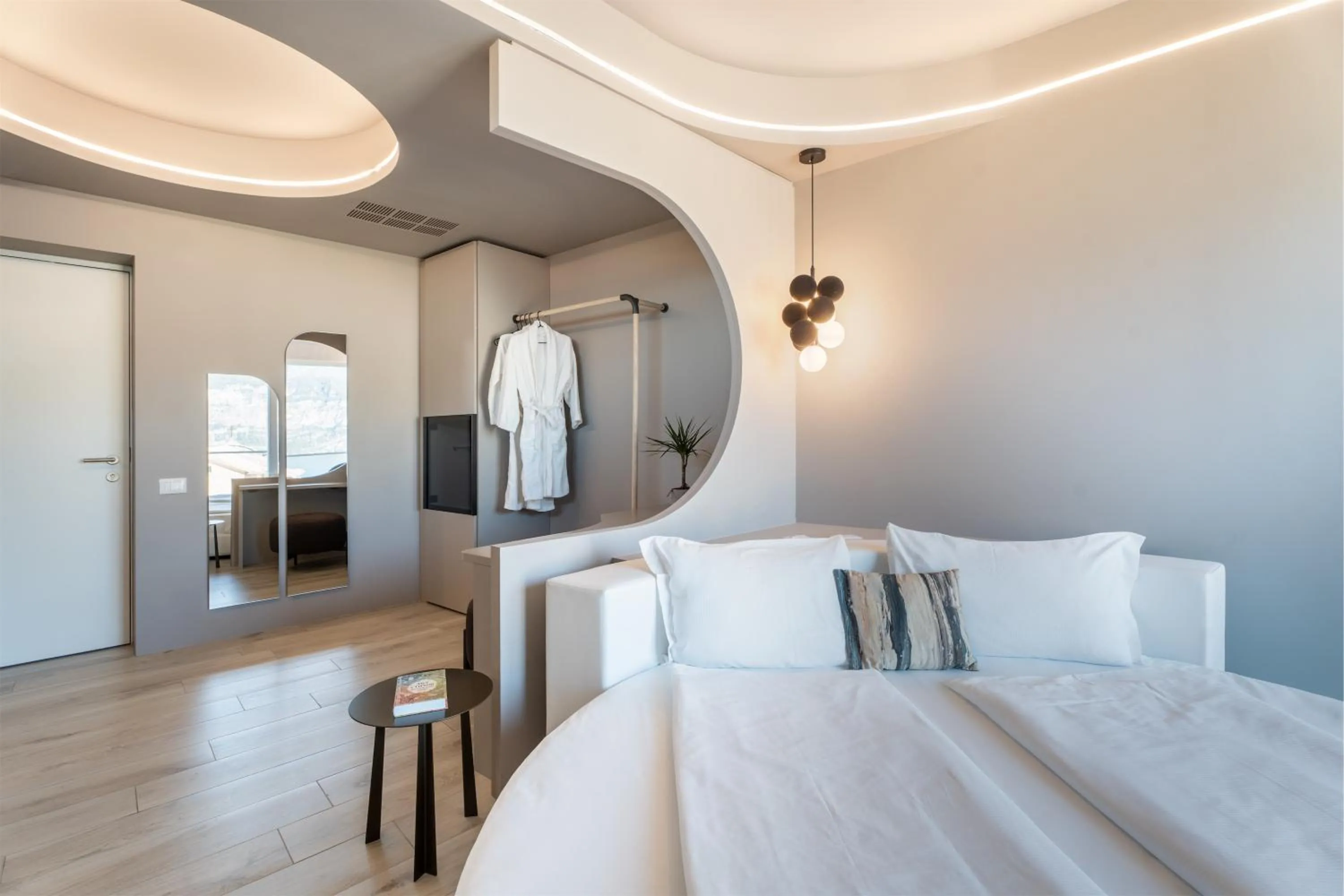 Bed in Hotel Diana