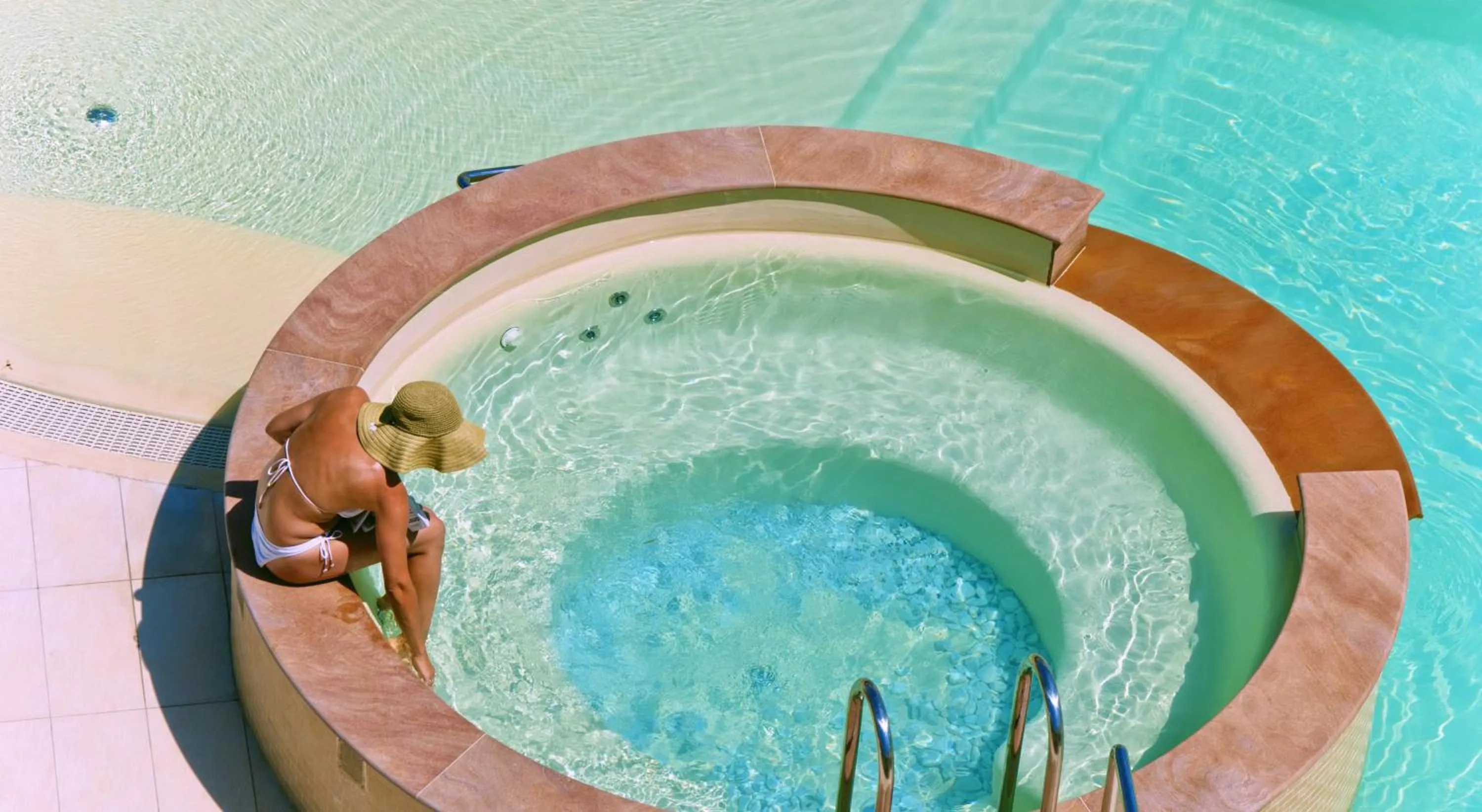 Swimming pool in Hotel San Marco