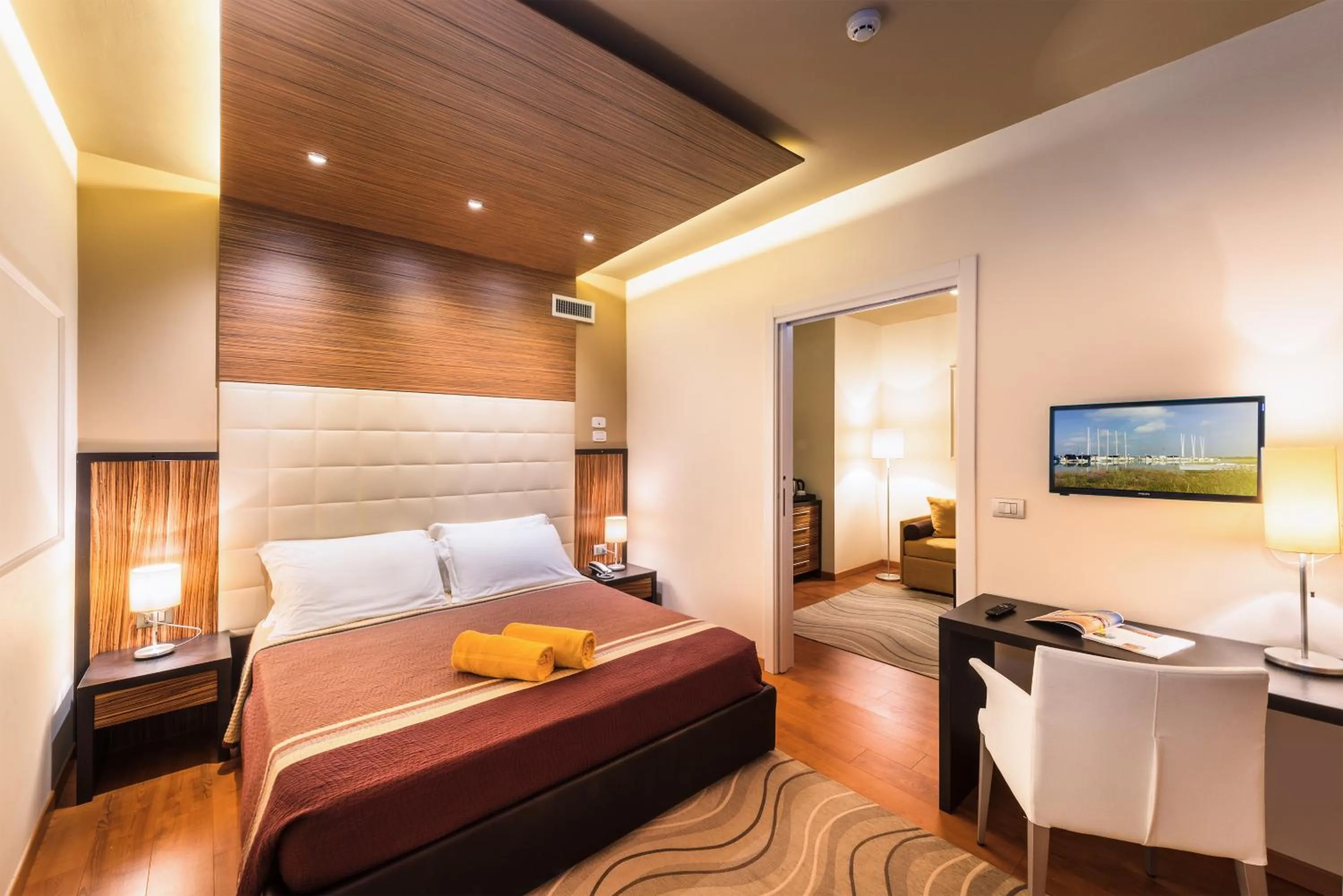 Photo of the whole room, Bed in Hotel San Marco