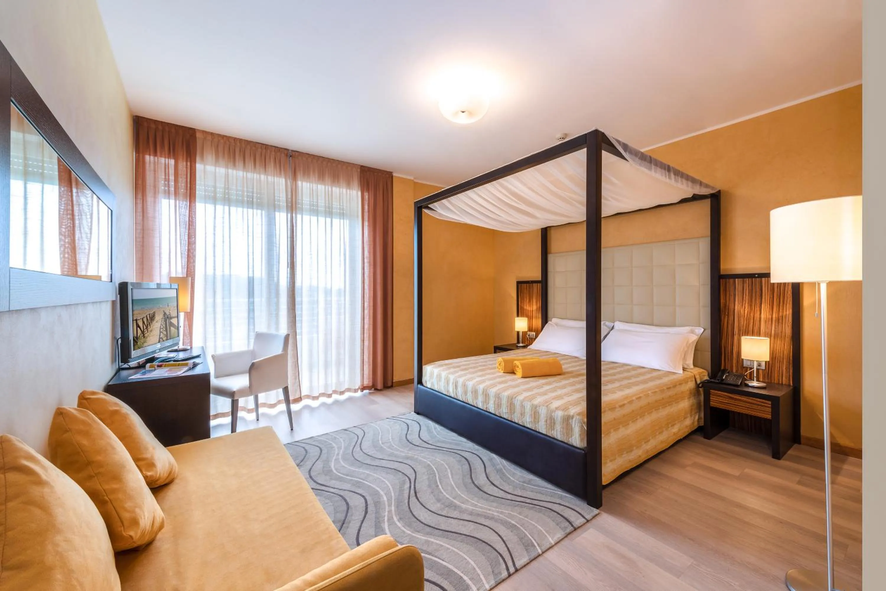 Photo of the whole room, Bed in Hotel San Marco