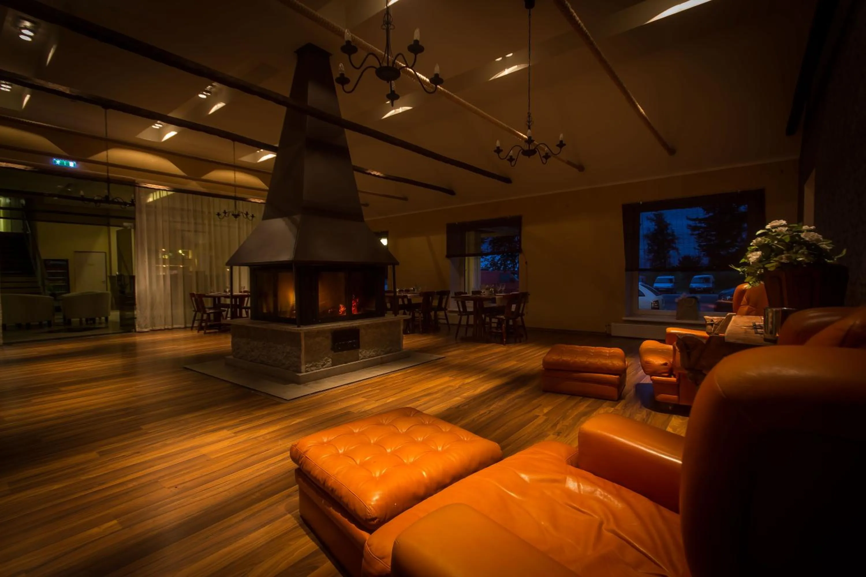 Seating area in Peoleo Hotell