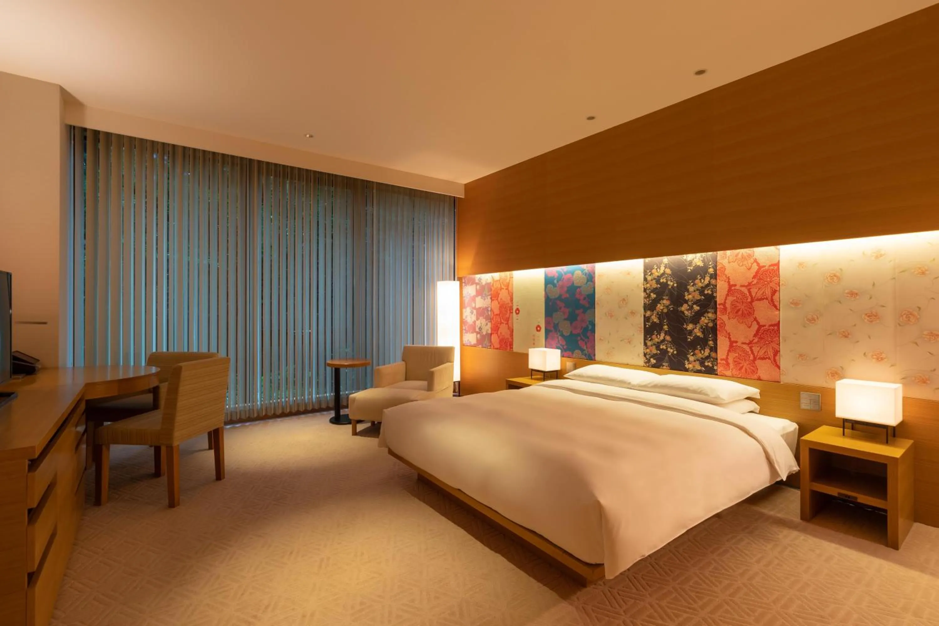 Bedroom, Bed in Hyatt Regency Kyoto