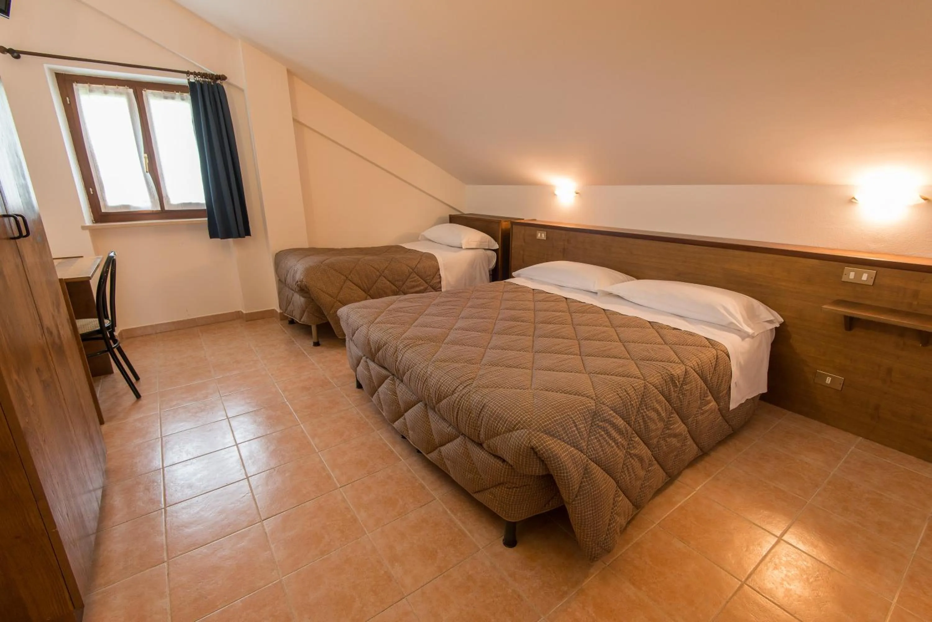 Bed in Albergo Della Corte