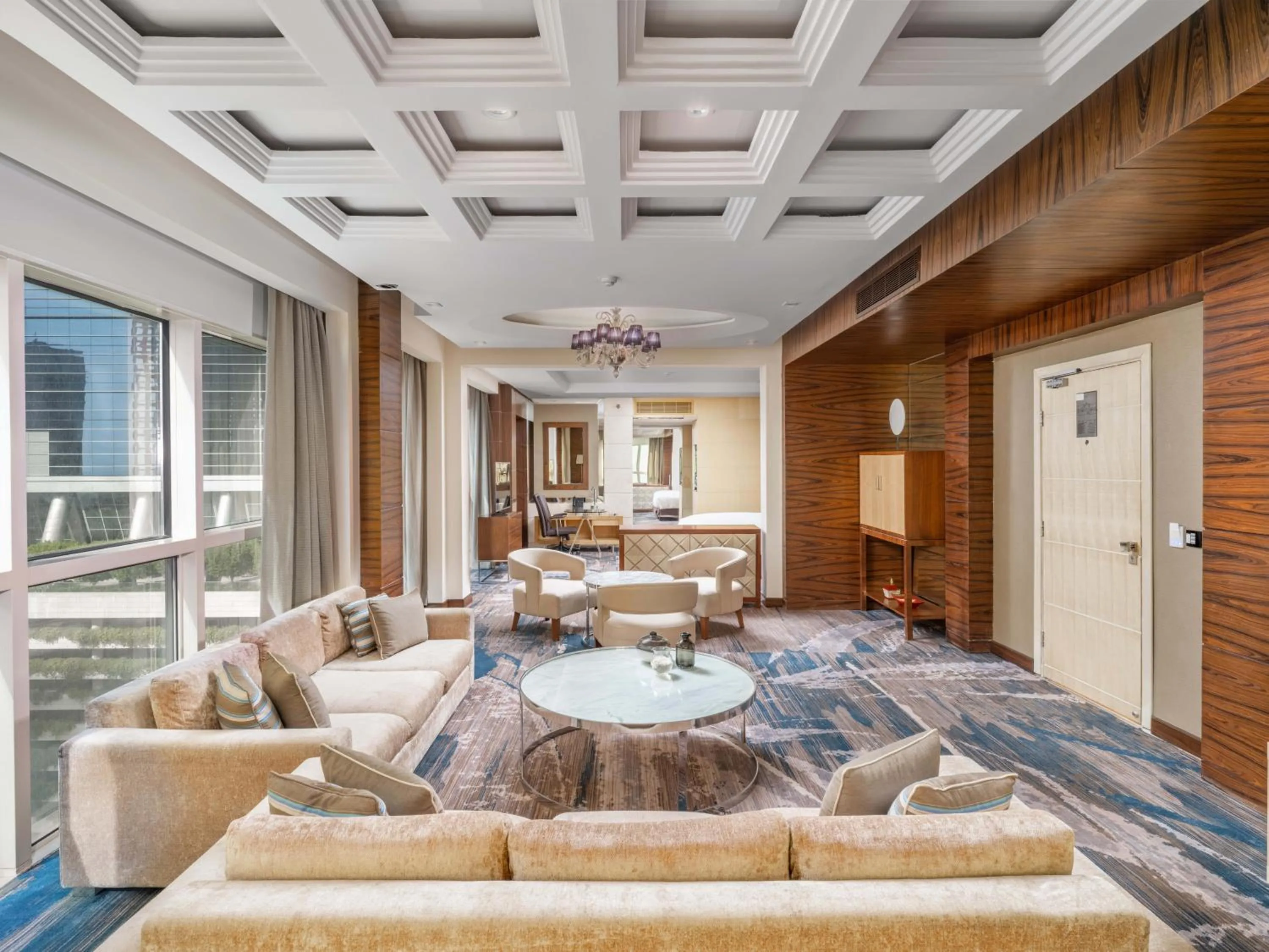 Living room in The Venue Jeddah Corniche