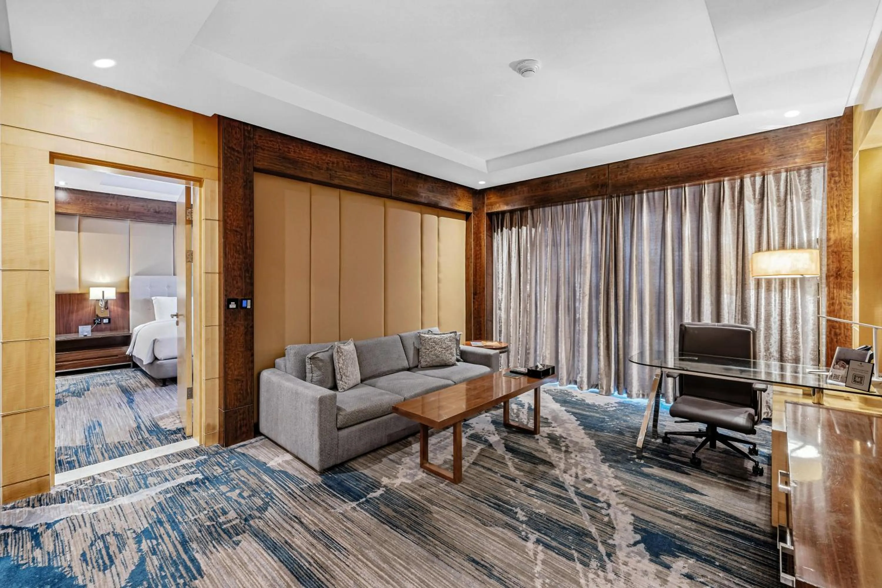 Living room, Bed in The Venue Jeddah Corniche