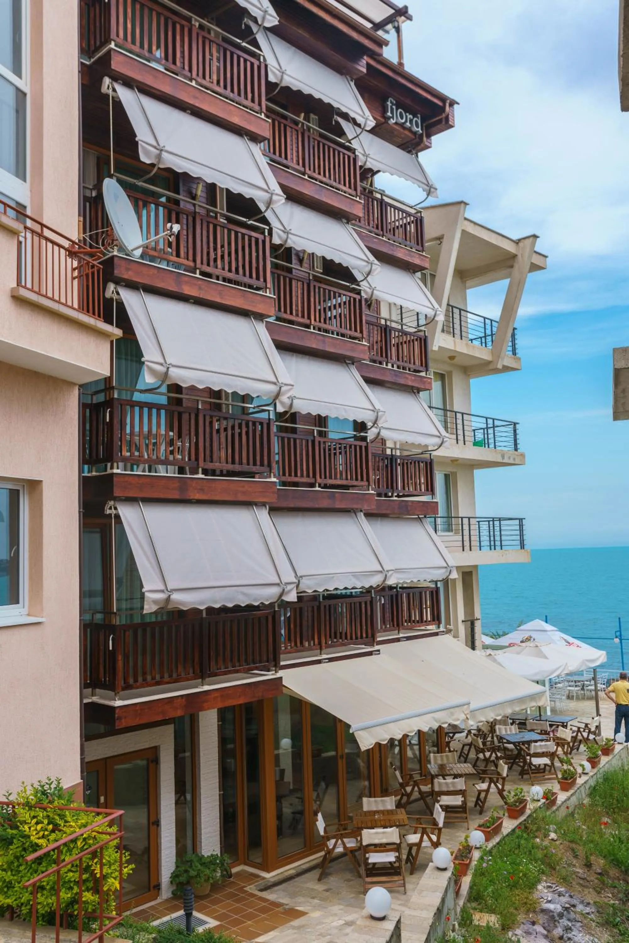 Facade/entrance in Fjord B&B