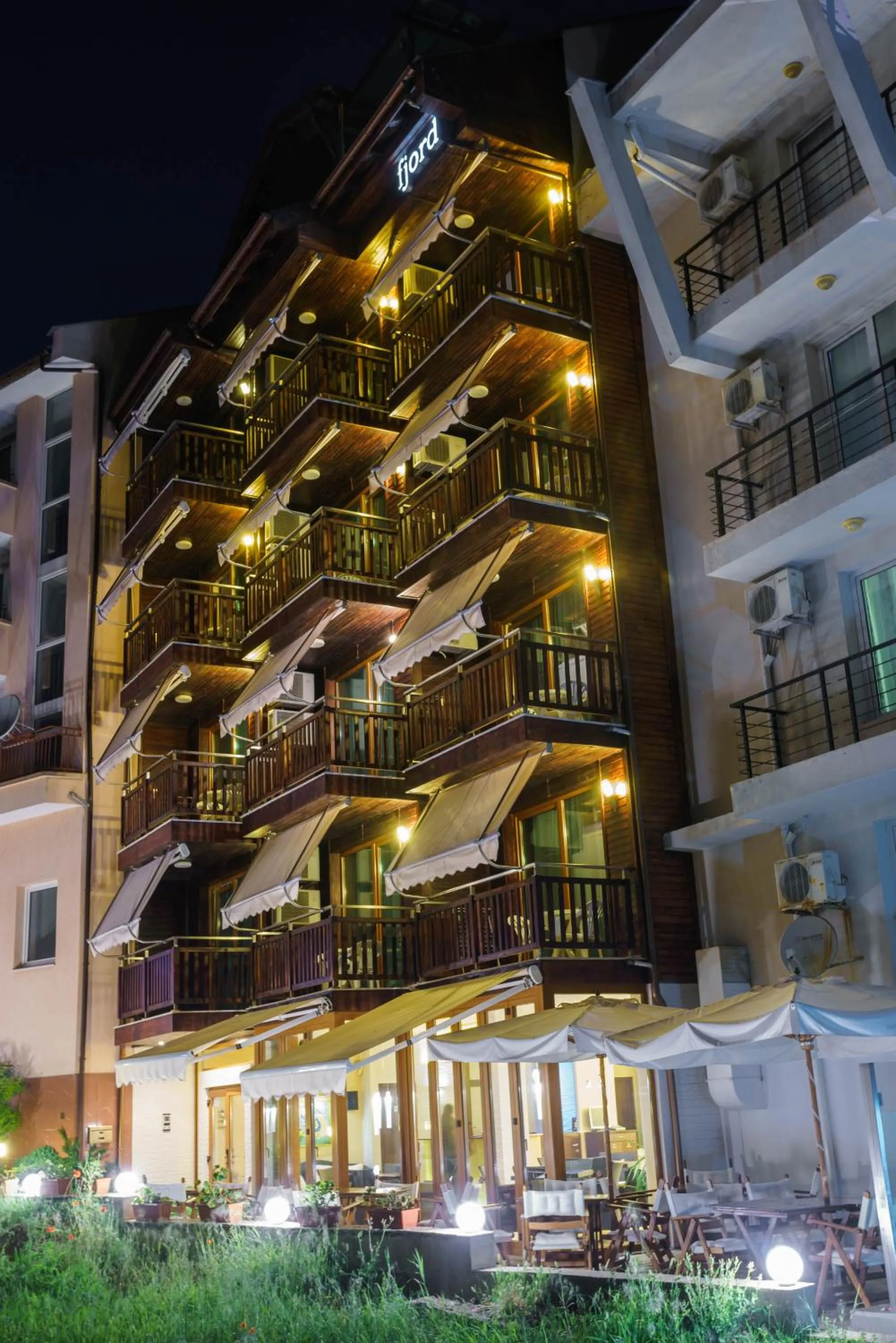 Facade/entrance in Fjord B&B