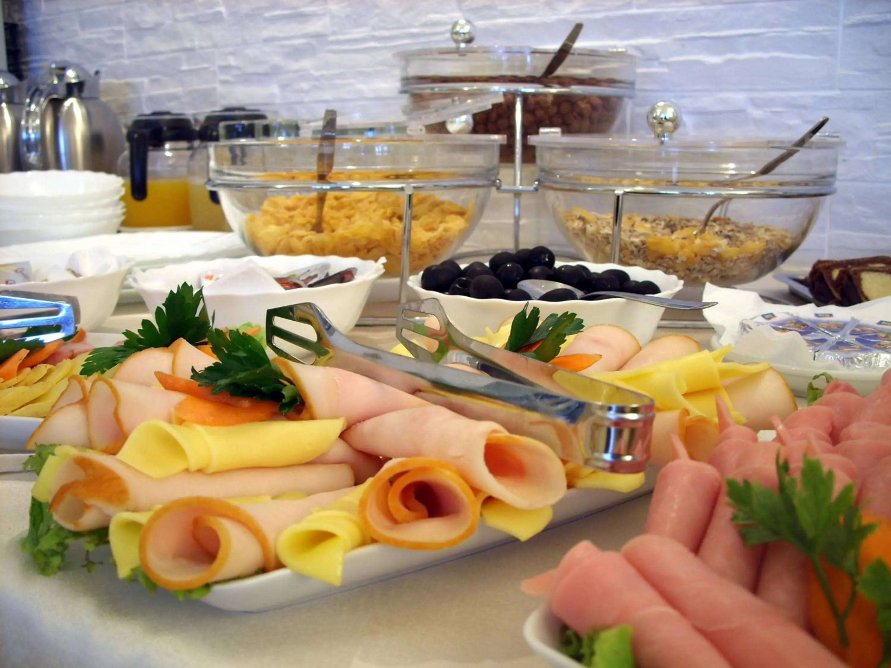 Food close-up in Fjord B&B