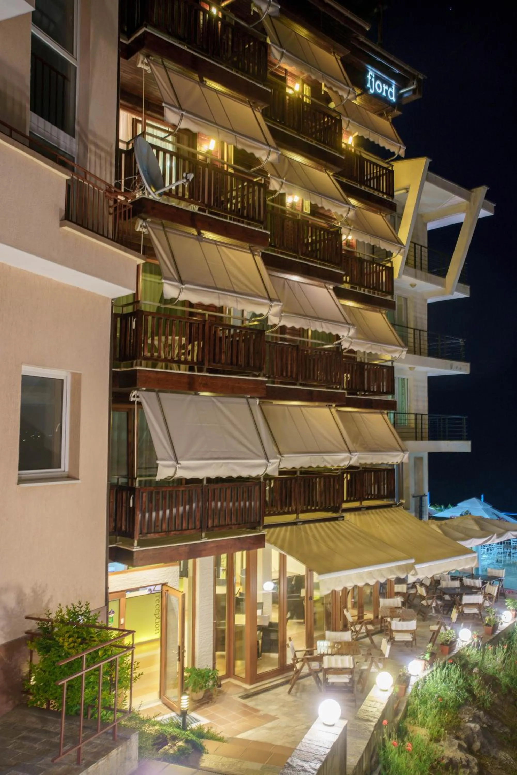 Facade/entrance in Fjord B&B