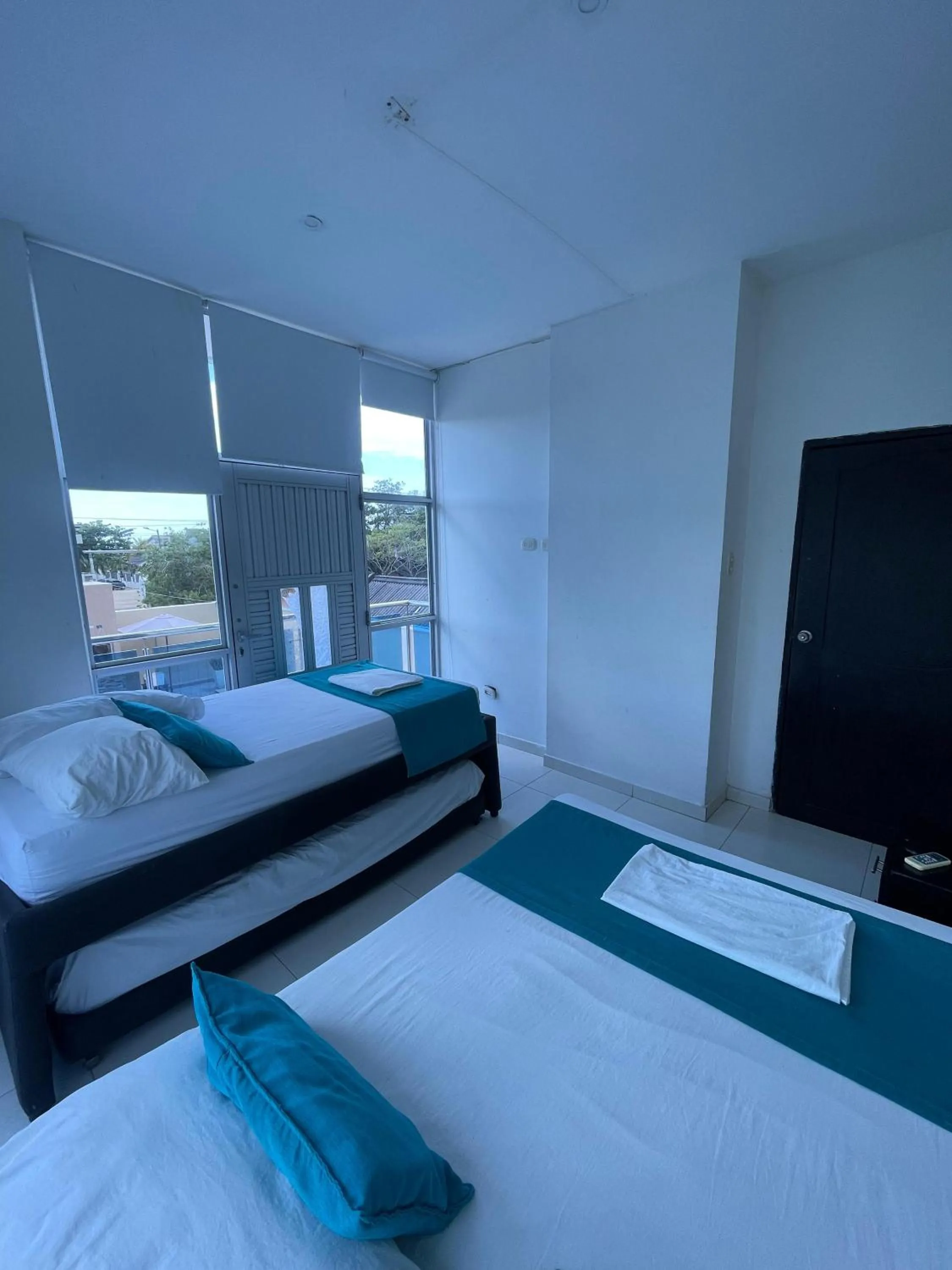 Bed in Cabanas Villa Antonella Covenas