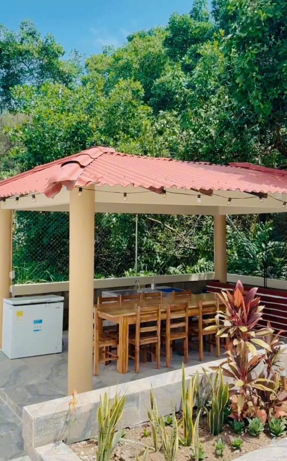 Patio in Cabanas Villa Antonella Covenas