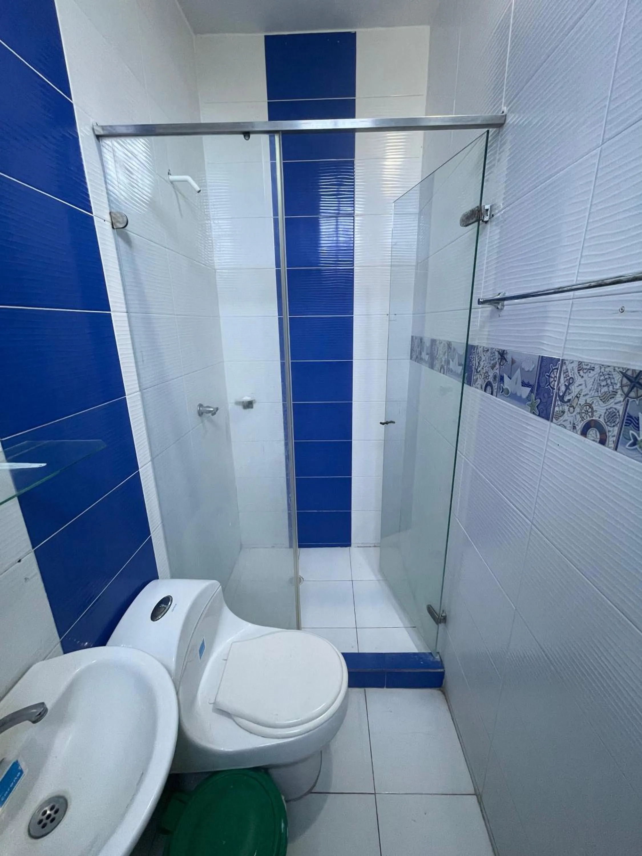 Shower in Cabanas Villa Antonella Covenas