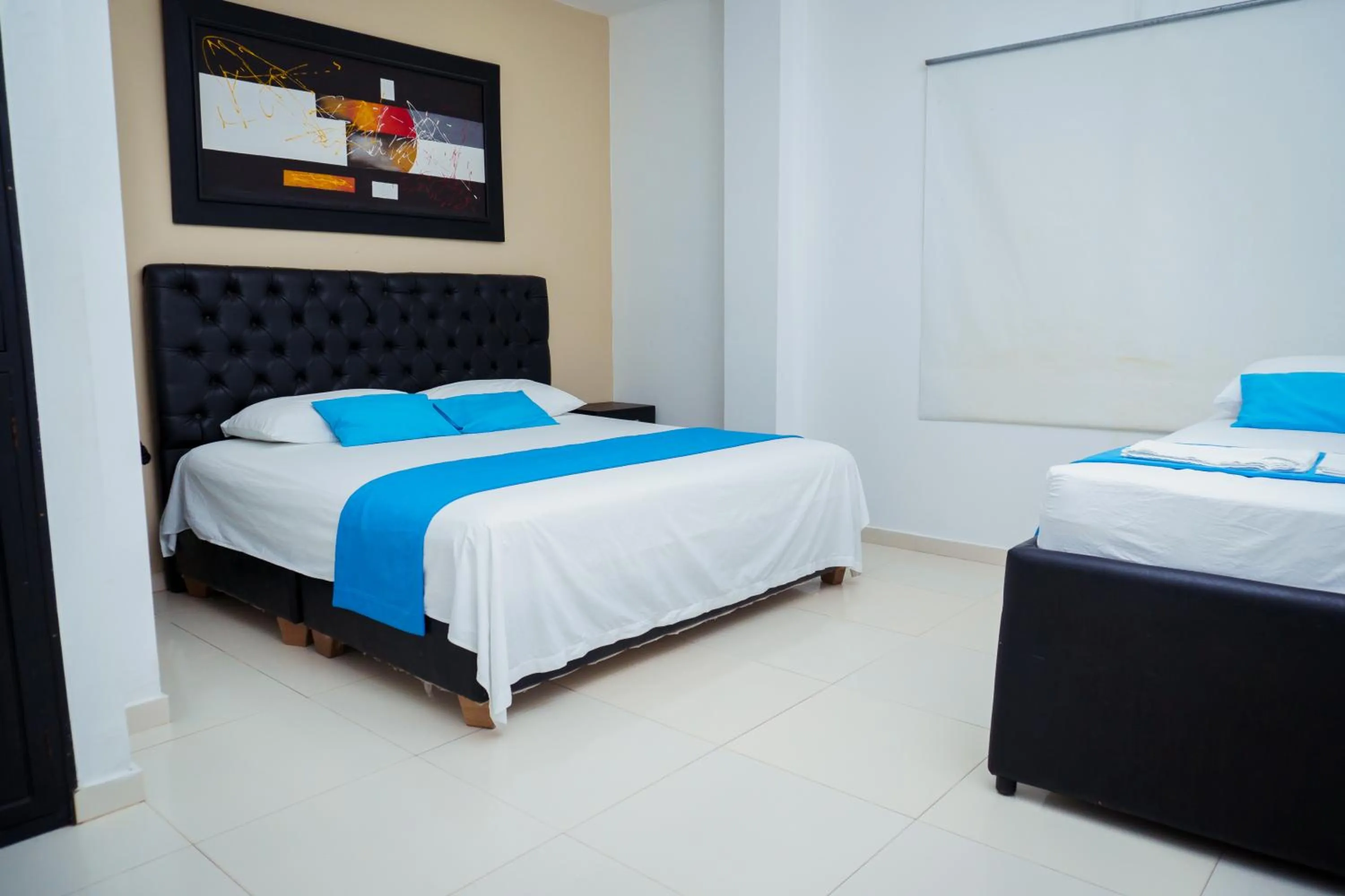 Bedroom, Bed in Cabanas Villa Antonella Covenas