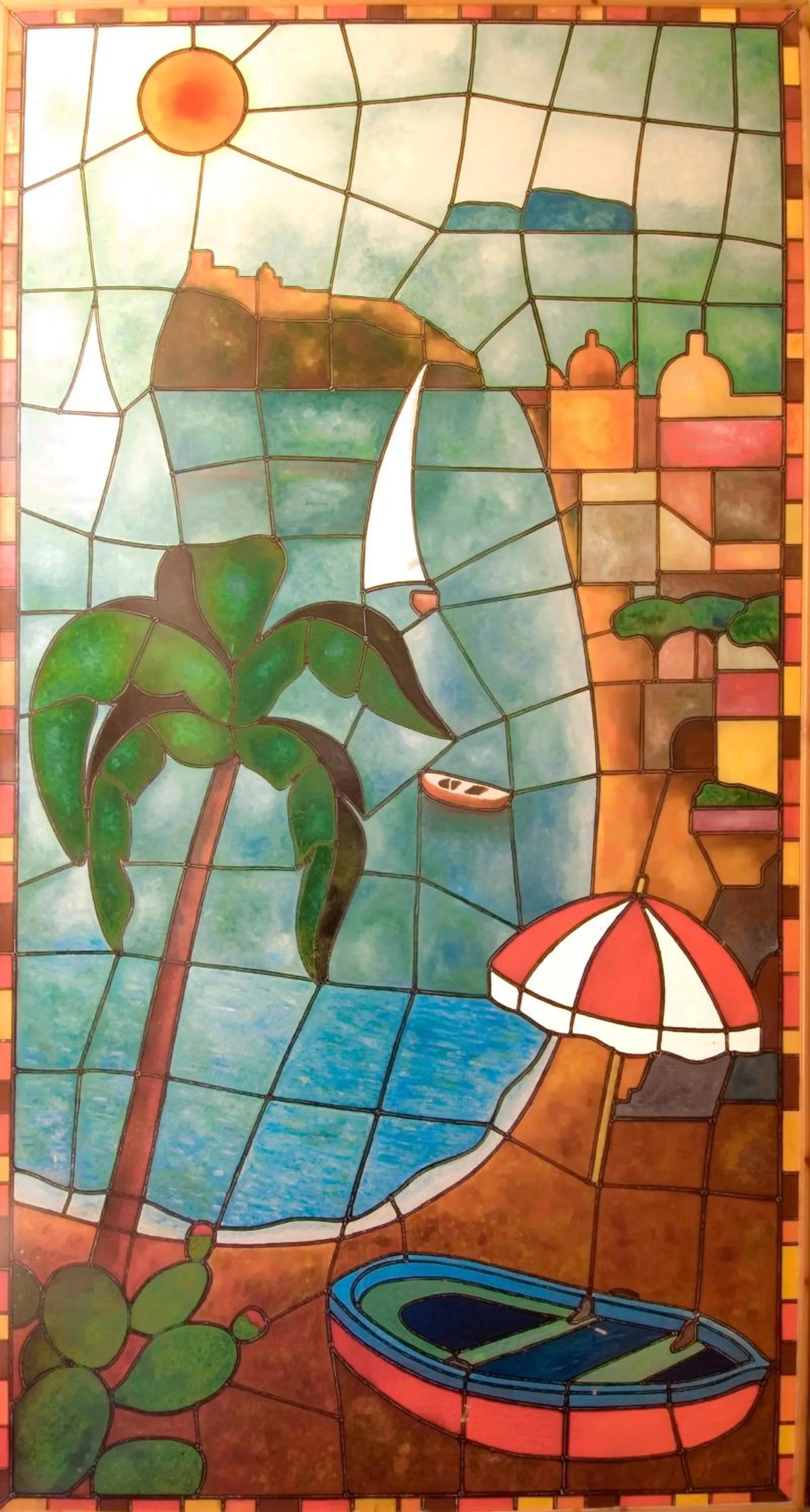 Decorative detail in Hotel Eugenio