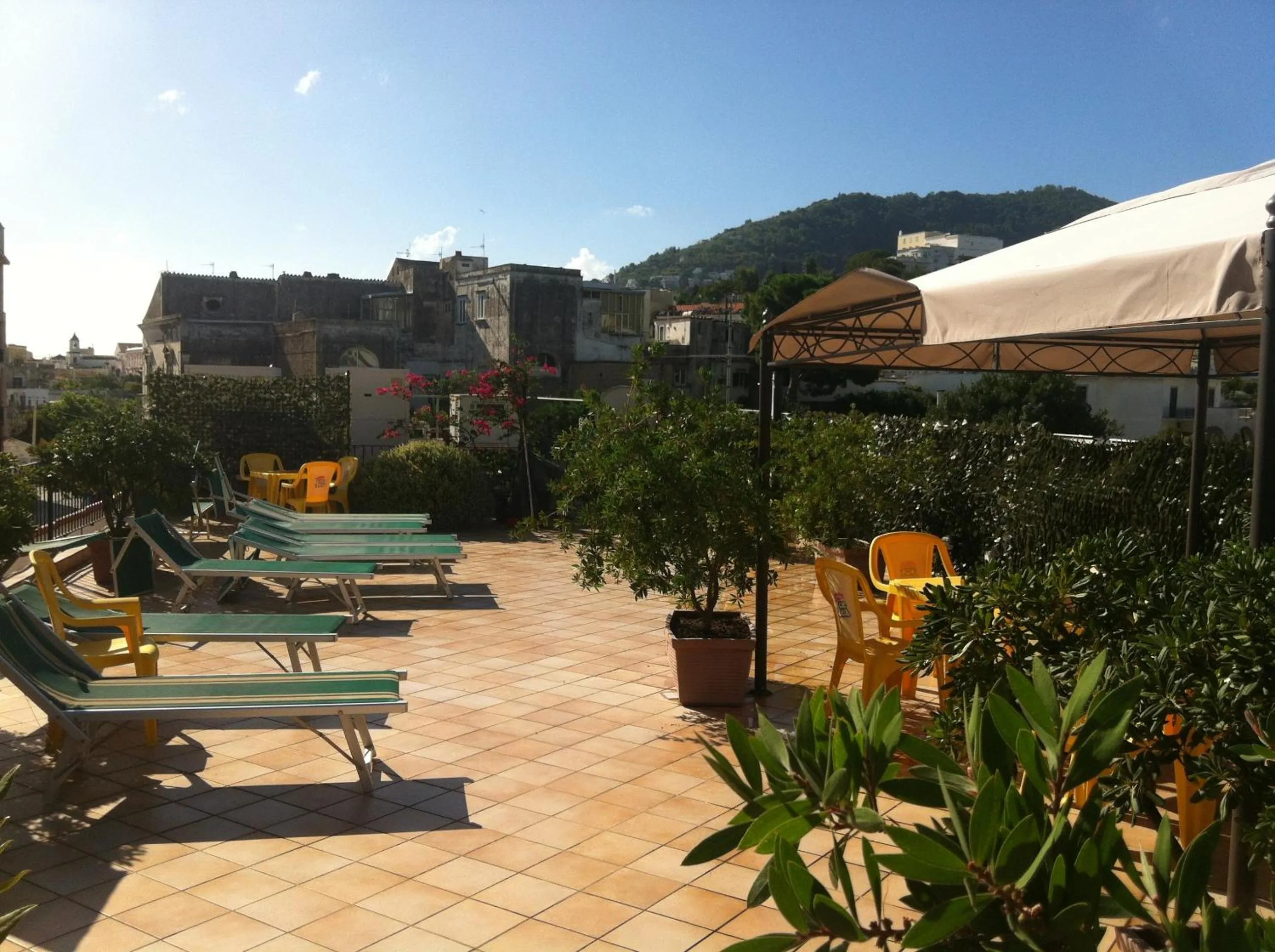 Solarium in Hotel Eugenio