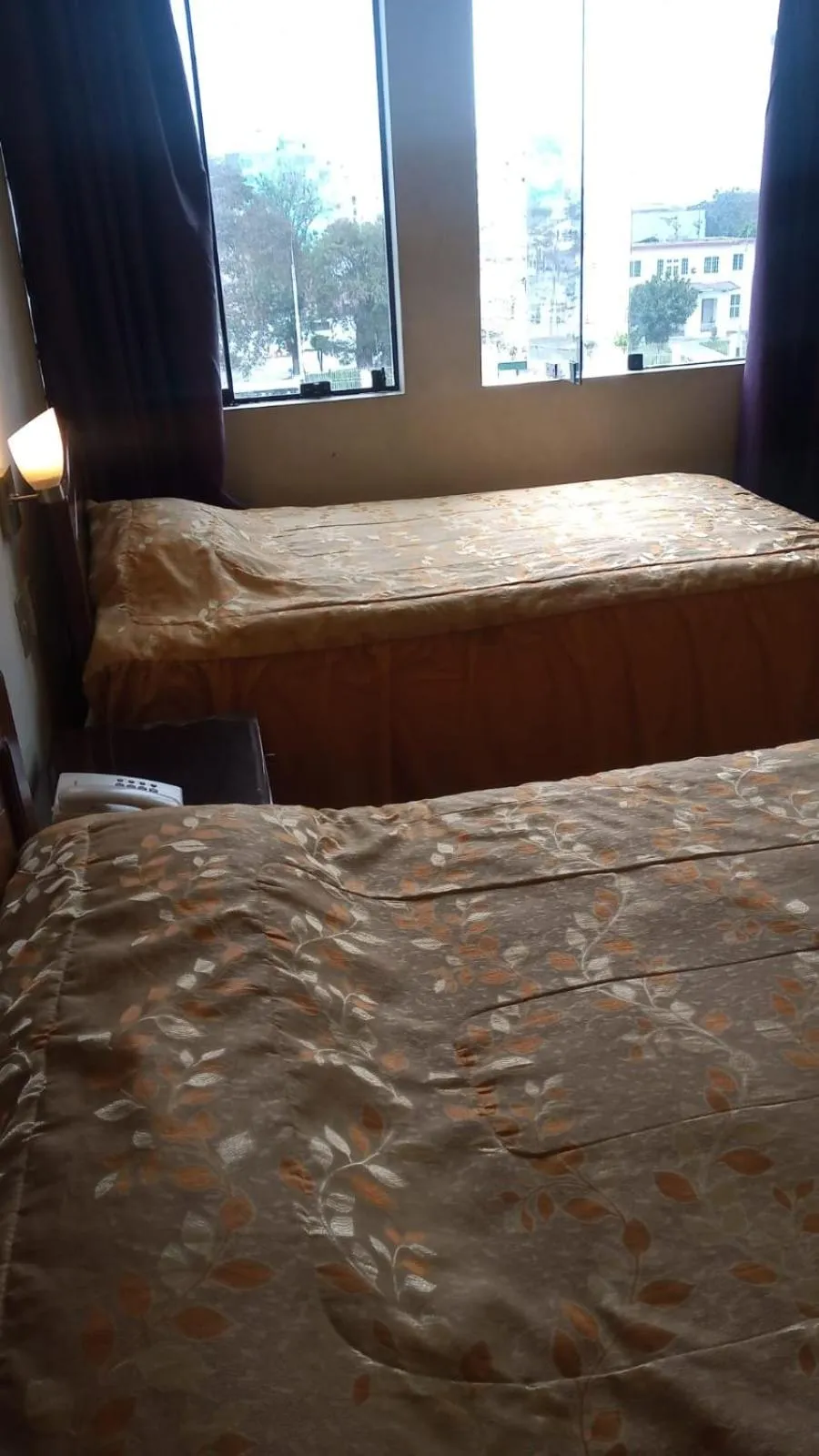 Twin Room with Shower in Hotel Internacional