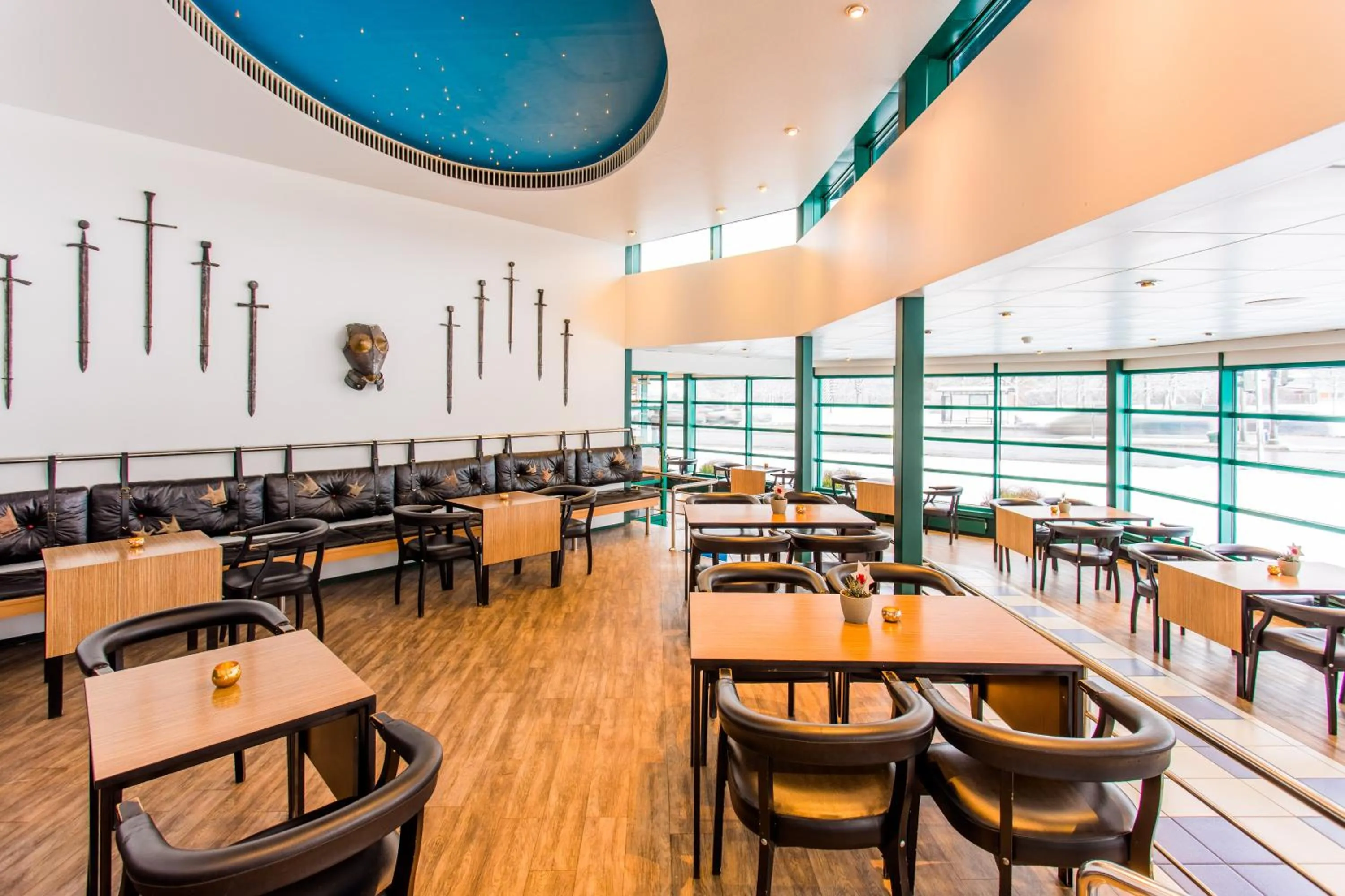 Seating area in Hestia Hotel Susi