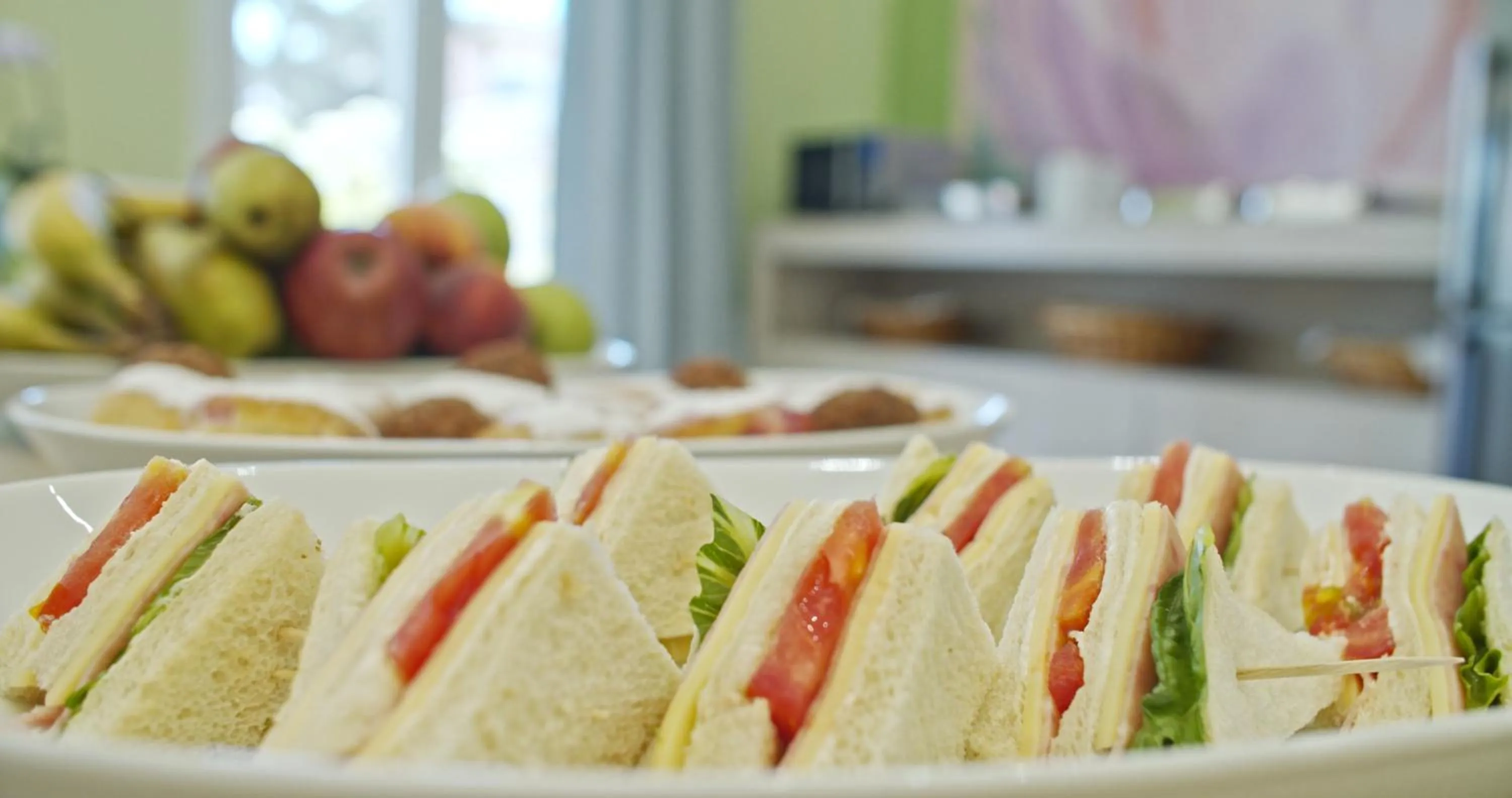 Buffet breakfast in Waterlily Hotel Apartments