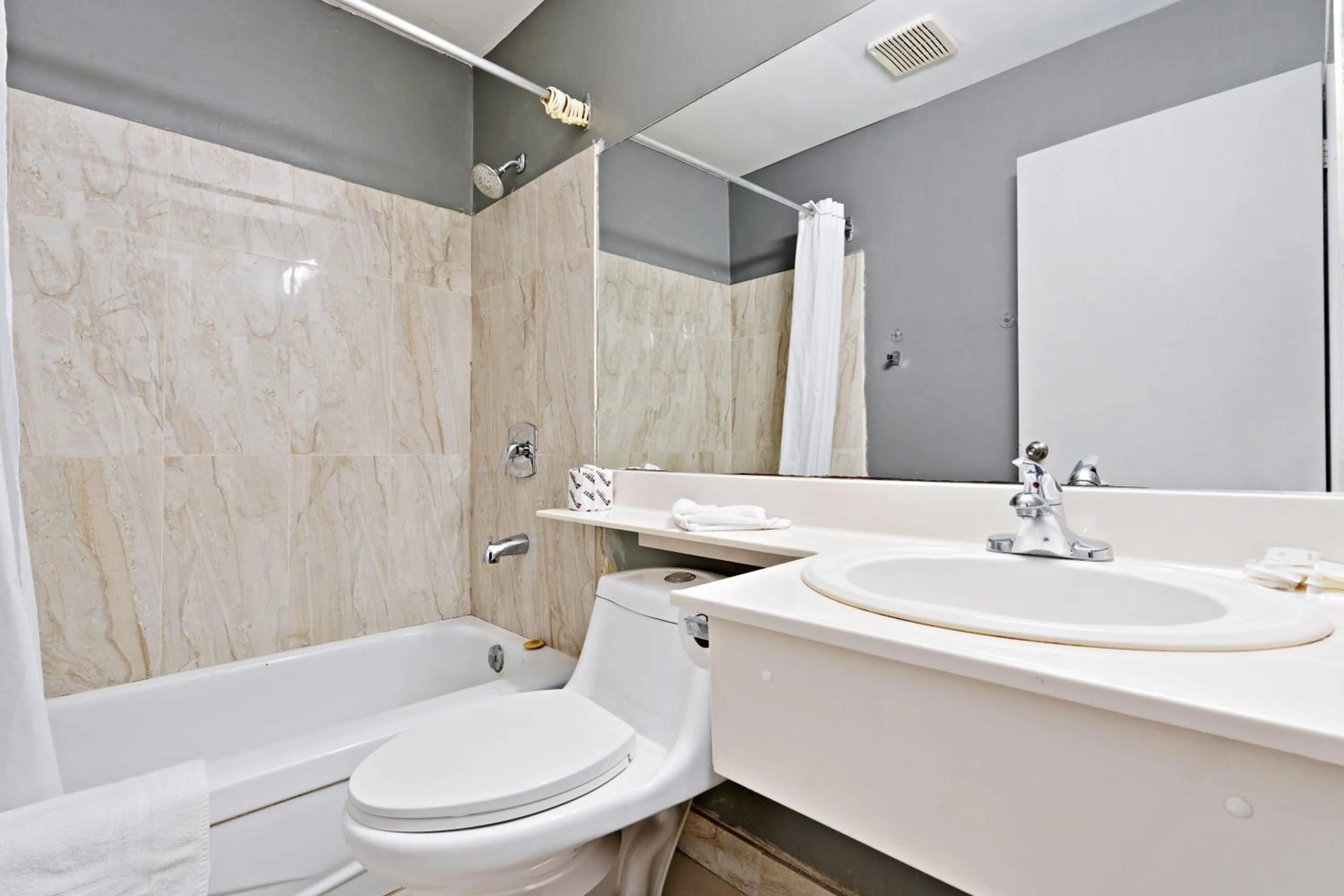 Bathroom in Niagara Lodge & Suites