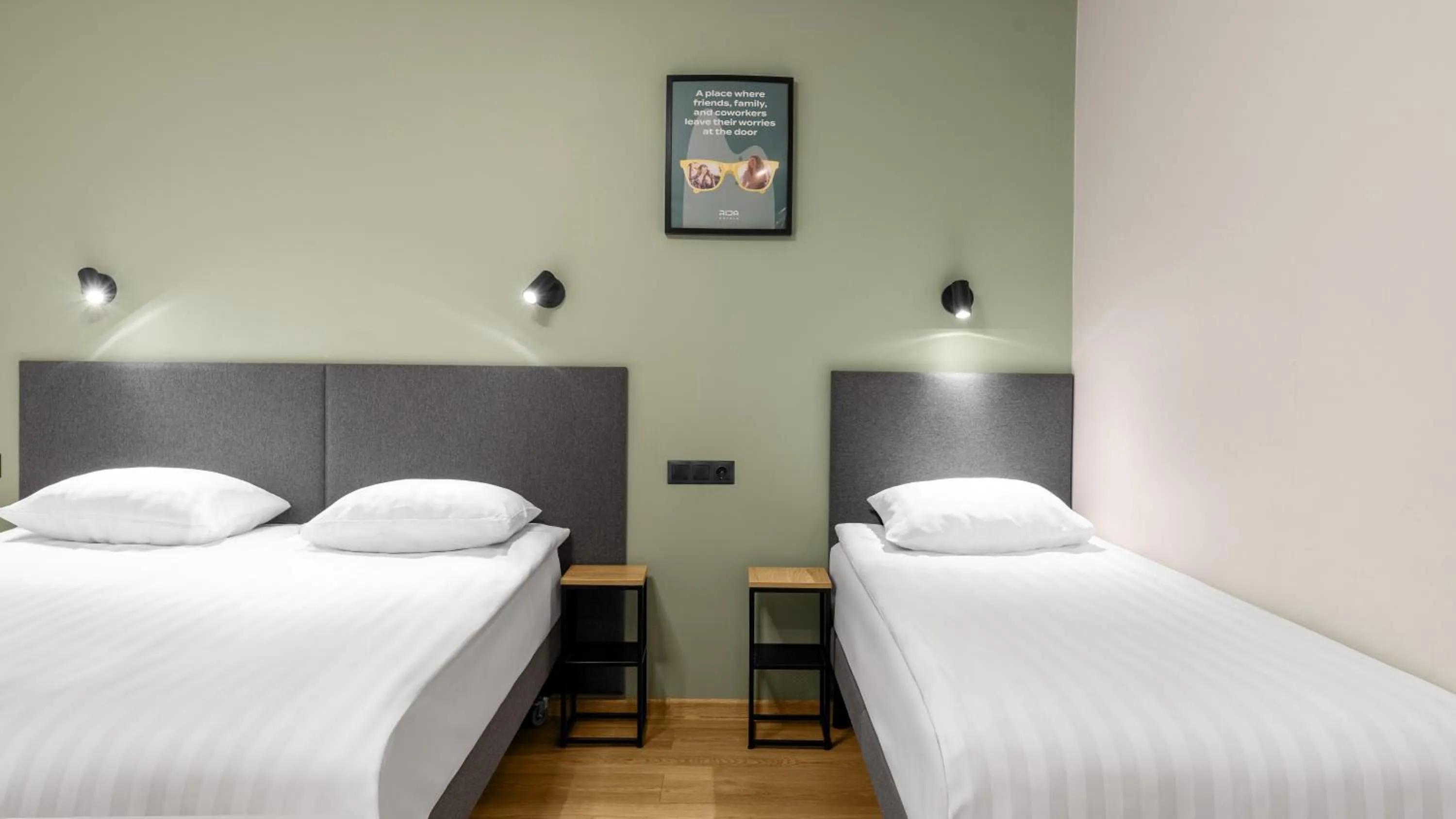 Bed in Rija Old Town Hotel