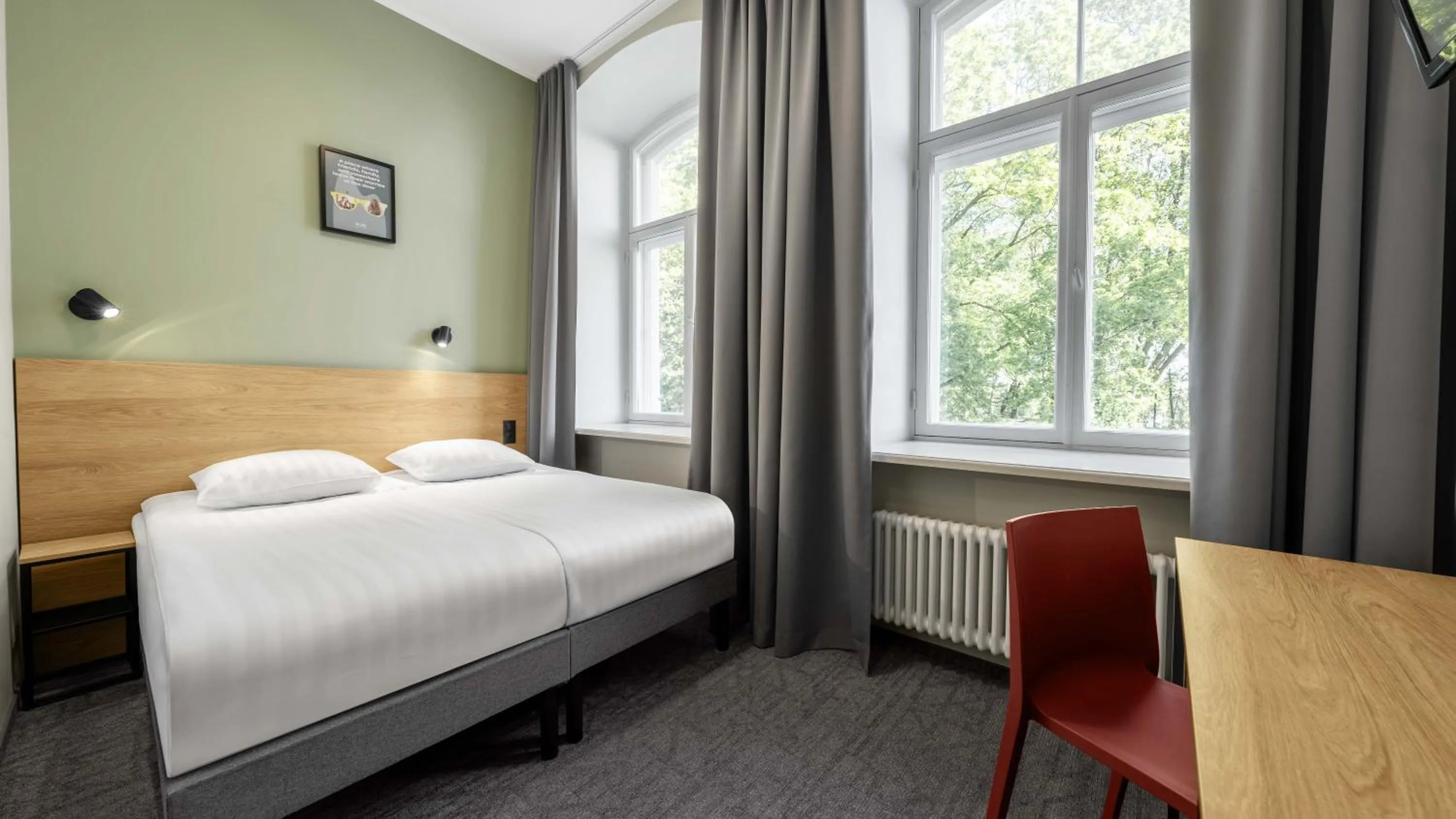 Bed in Rija Old Town Hotel