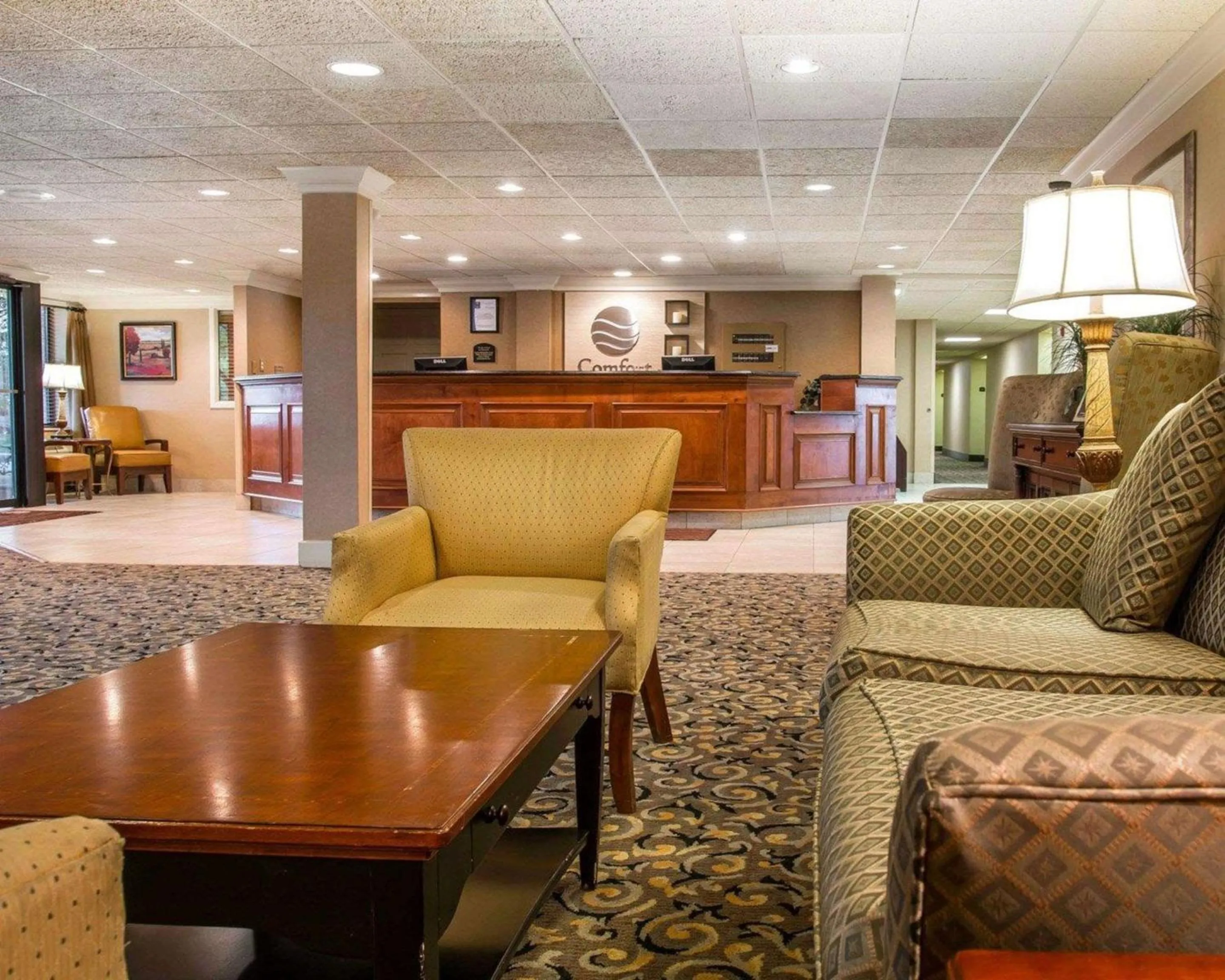 Lobby or reception in Comfort Inn