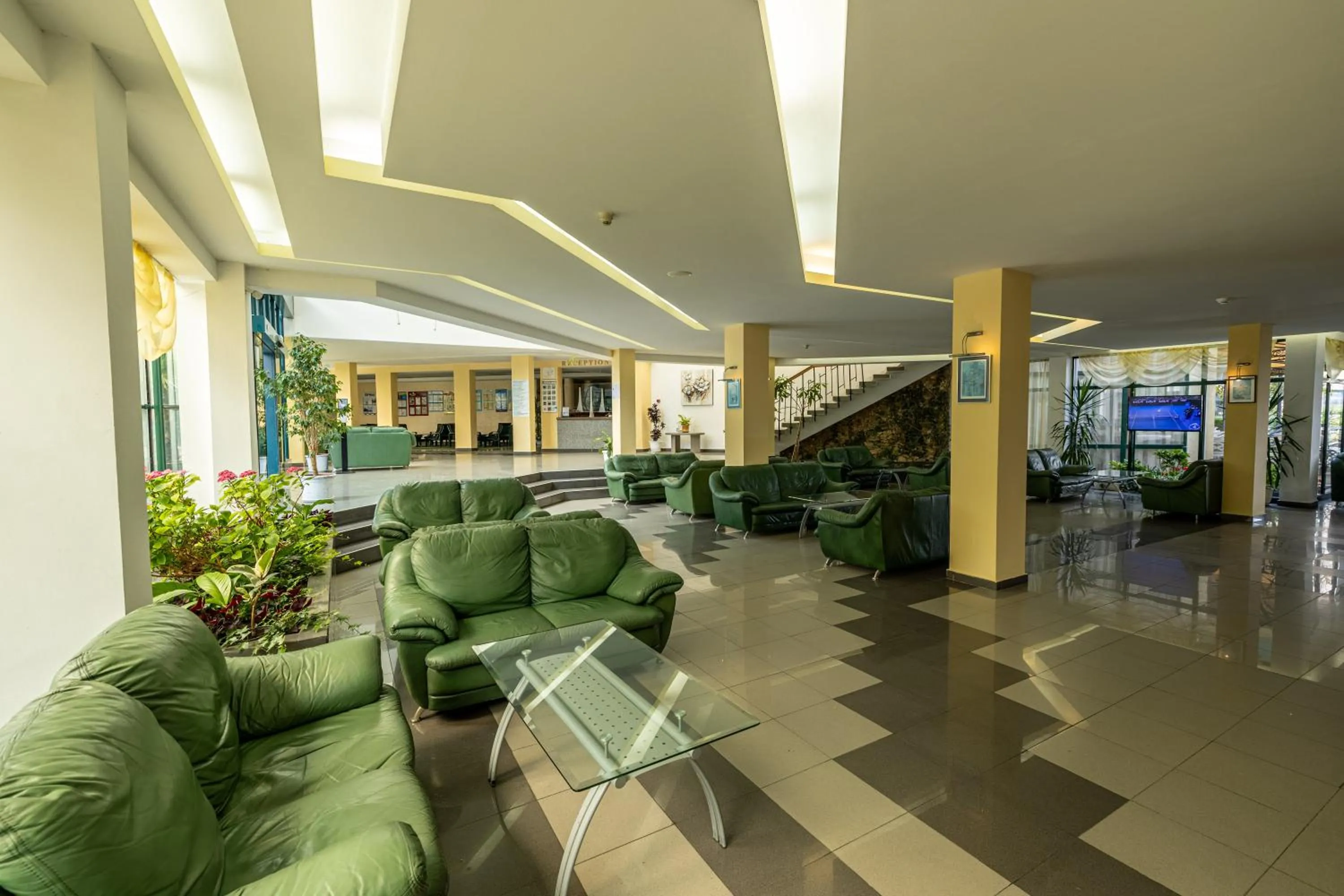 Seating area in Hotel Slavyanski