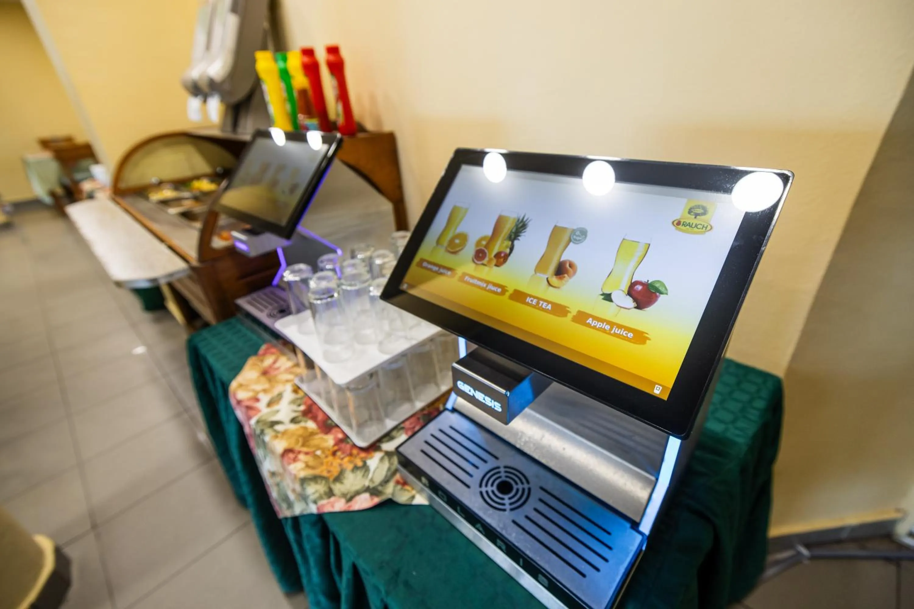 Buffet breakfast in Hotel Slavyanski