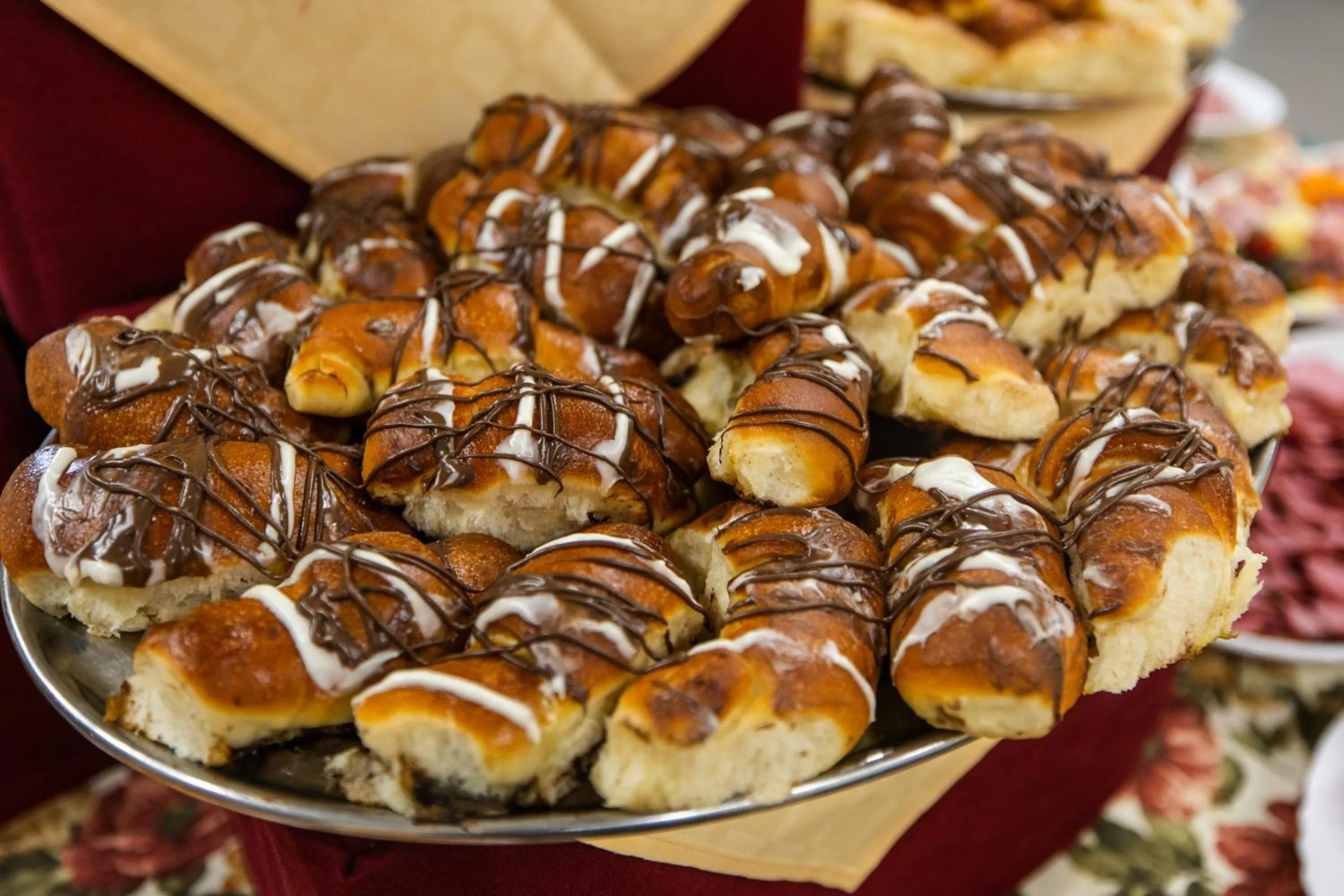 Buffet breakfast in Hotel Slavyanski