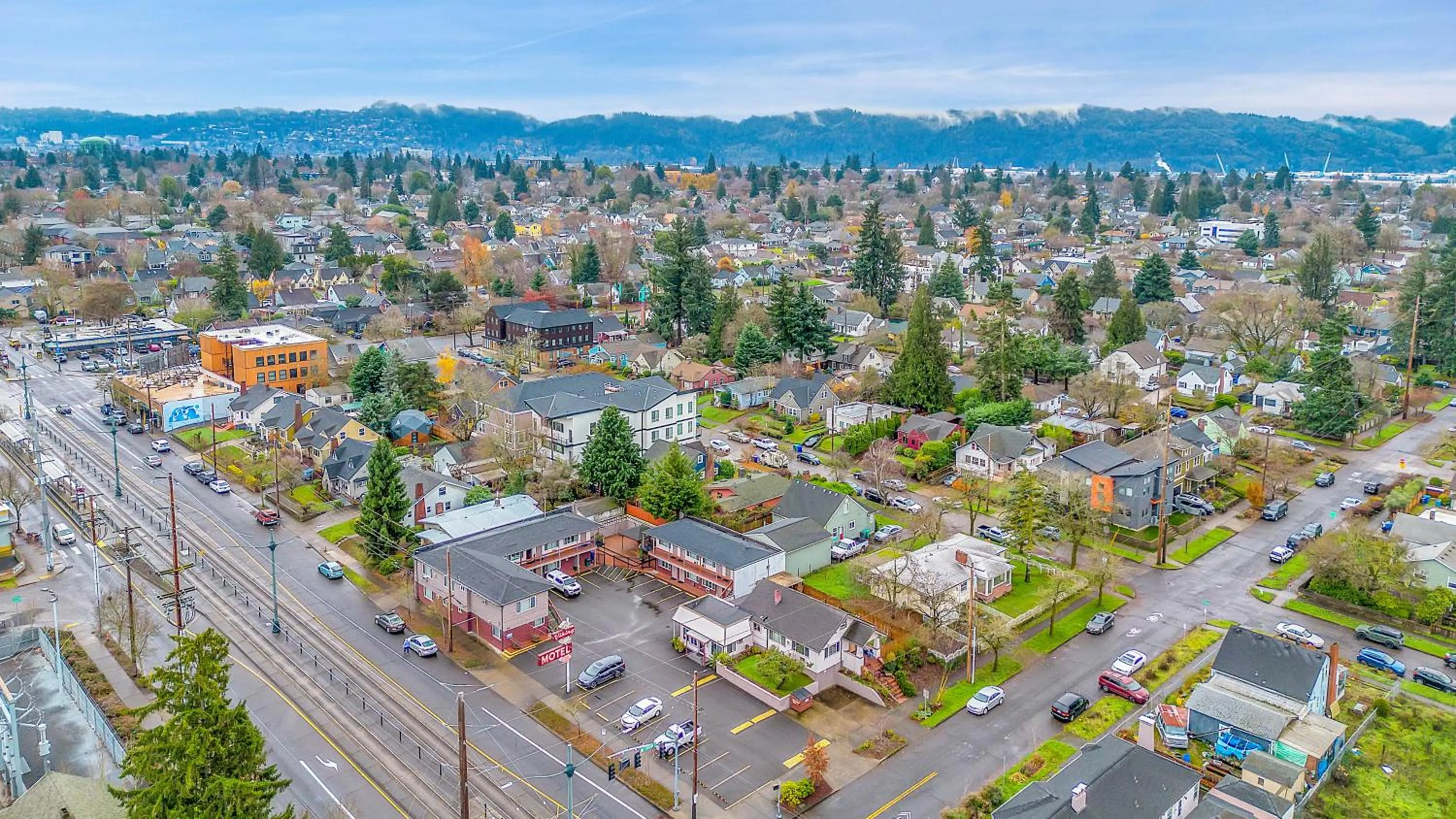 Property building in Viking Motel