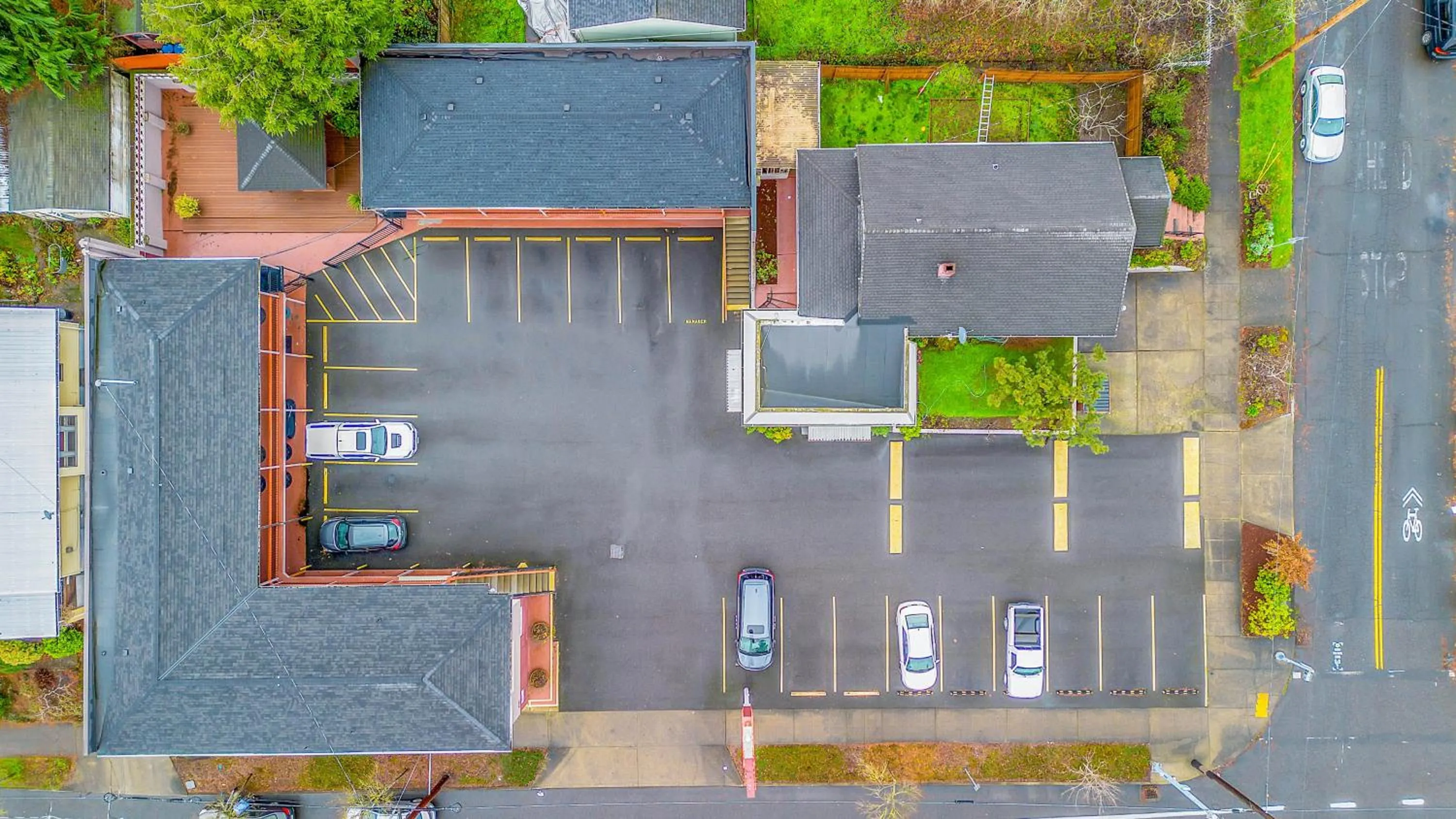 Property building in Viking Motel